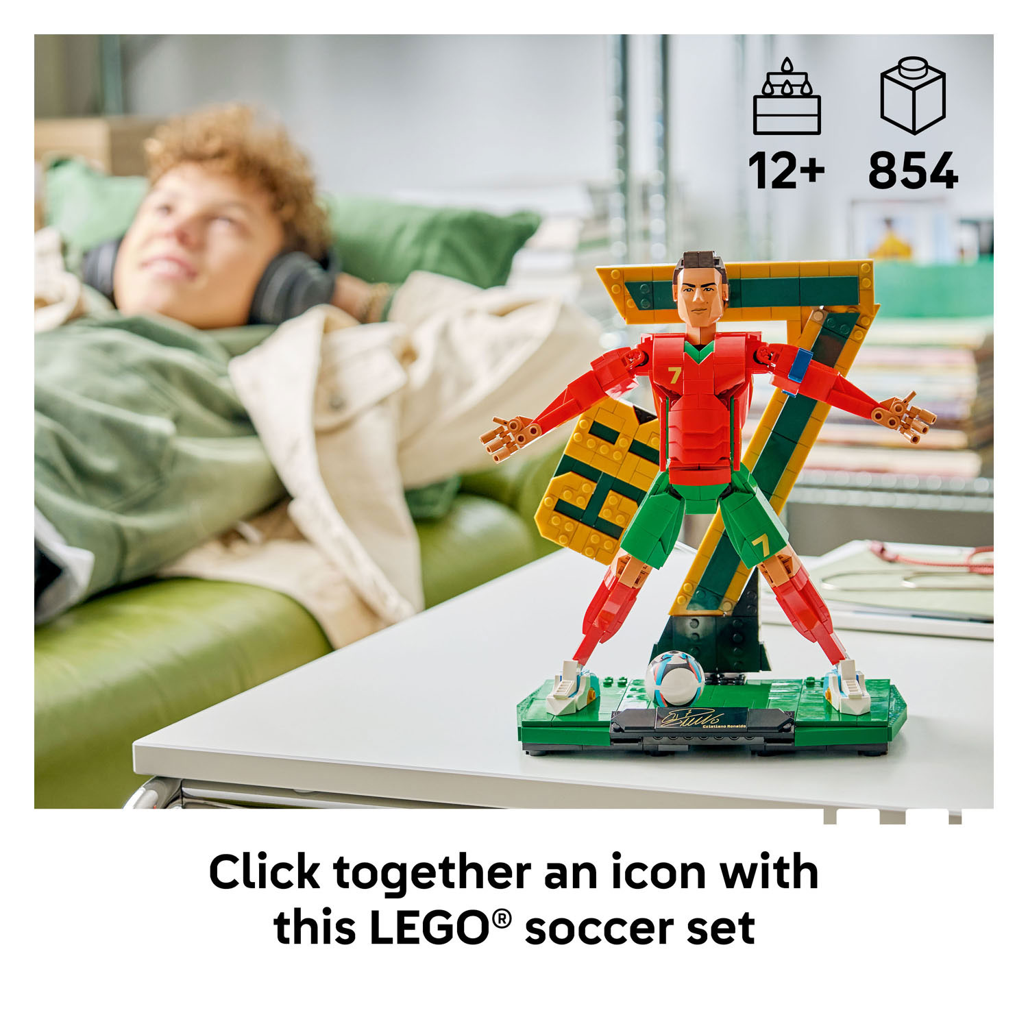 LEGO Édition Spéciale 2026 43016 Cristiano Ronaldo Légende du Football