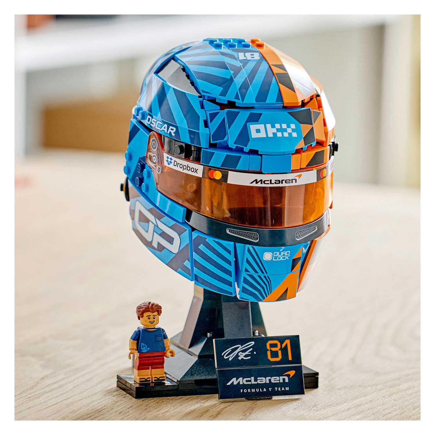 LEGO Editions 43017 McLaren Mastercard F1 Team Helm van Oscar Piastri