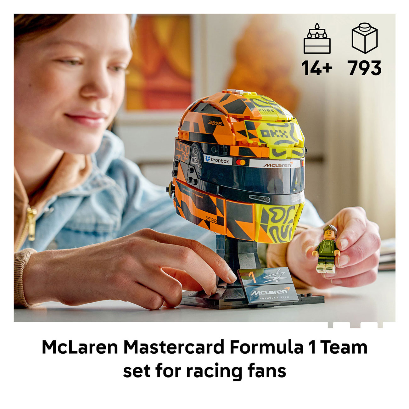 LEGO Editions 43023 McLaren Mastercard Team helm van Lando Norris