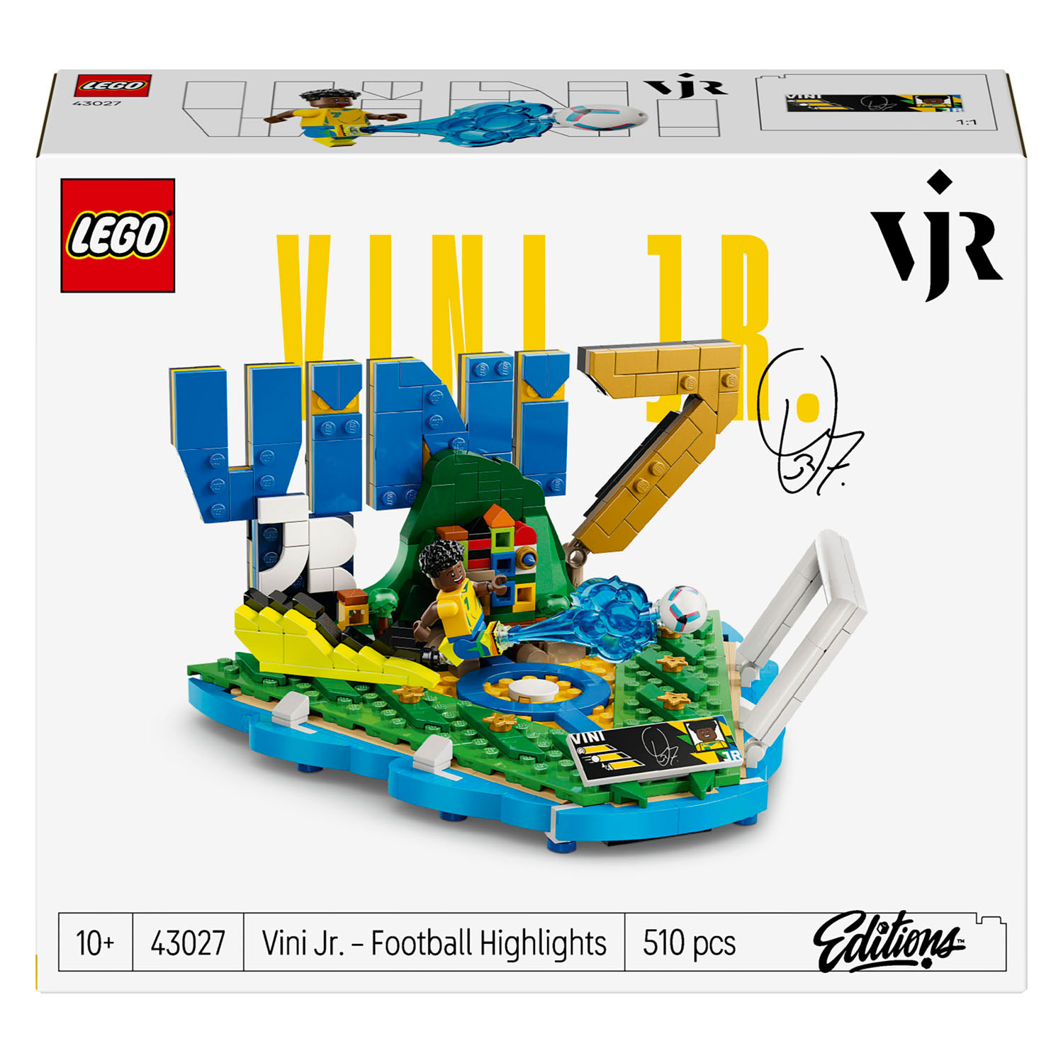 LEGO Édition Spéciale 43027 Vini Jr. - Meilleurs moments du football