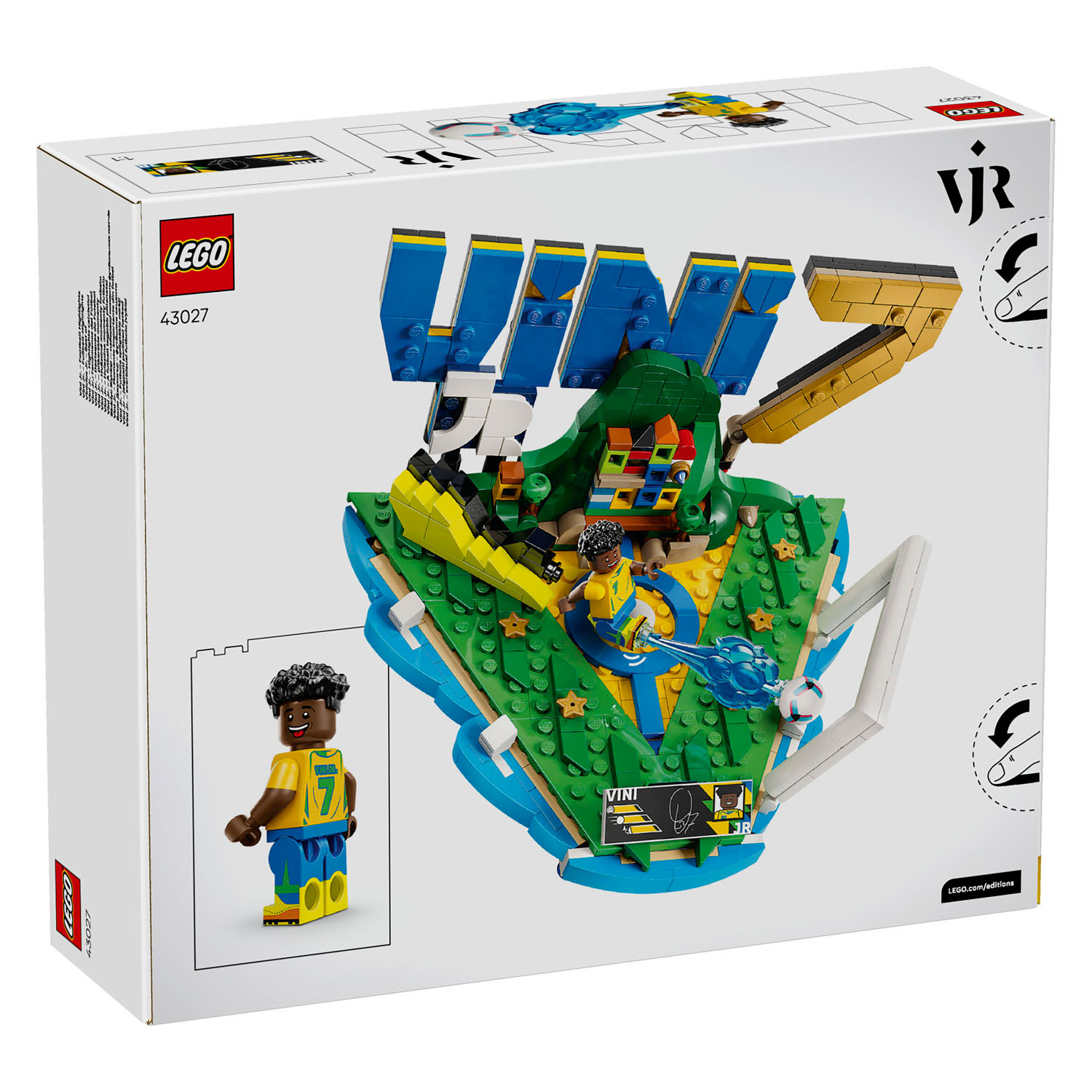 LEGO Édition Spéciale 43027 Vini Jr. - Meilleurs moments du football