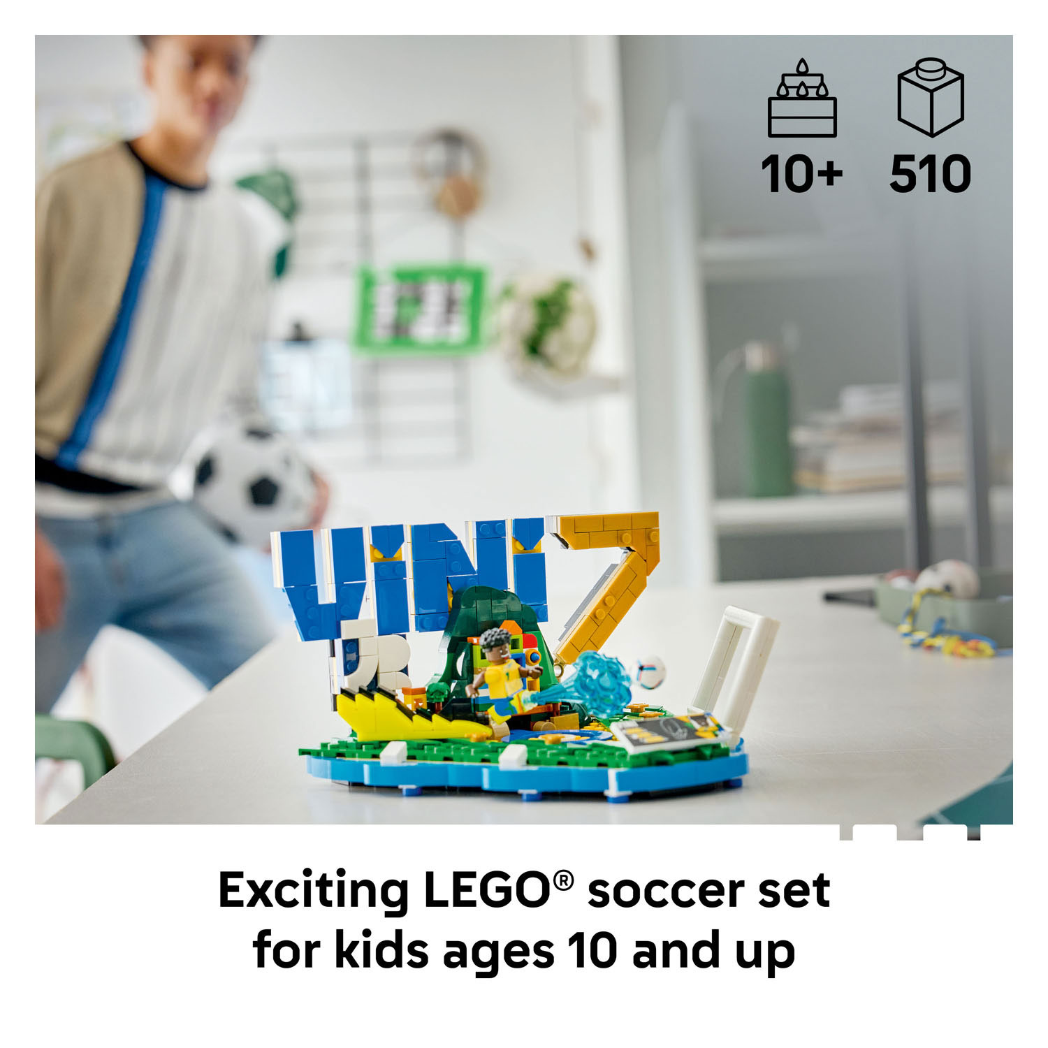 LEGO Édition Spéciale 43027 Vini Jr. - Meilleurs moments du football