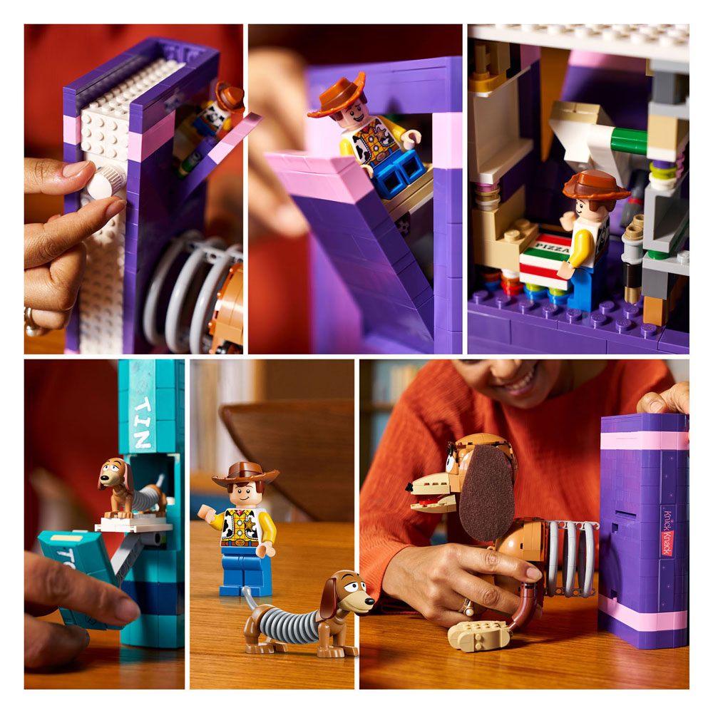 LEGO Disney 43301 Toy Story Slinky Dog Bookends