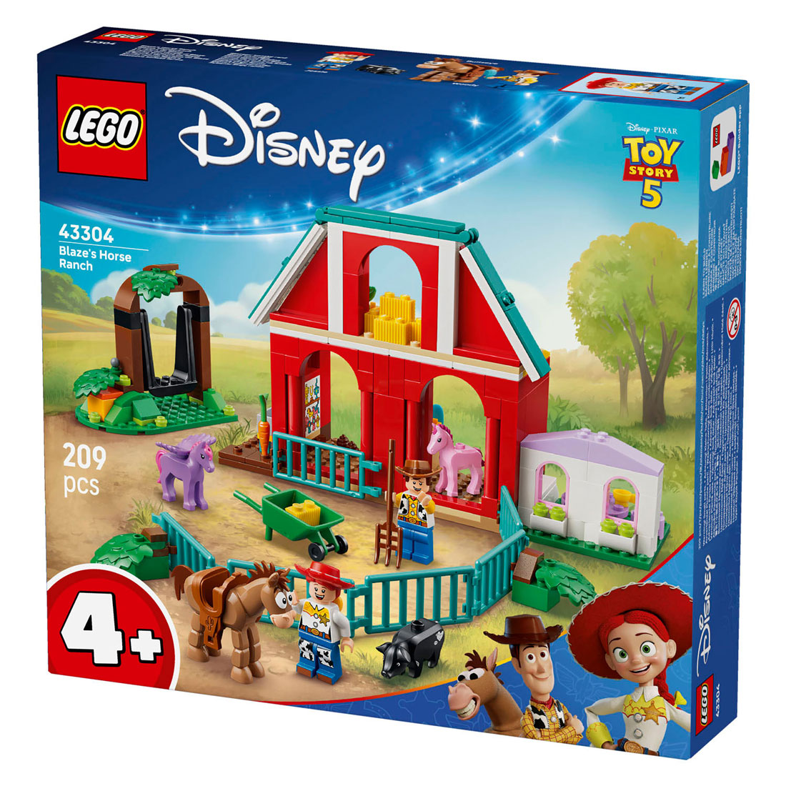 LEGO Disney 43304 Blaze's Paardenranch