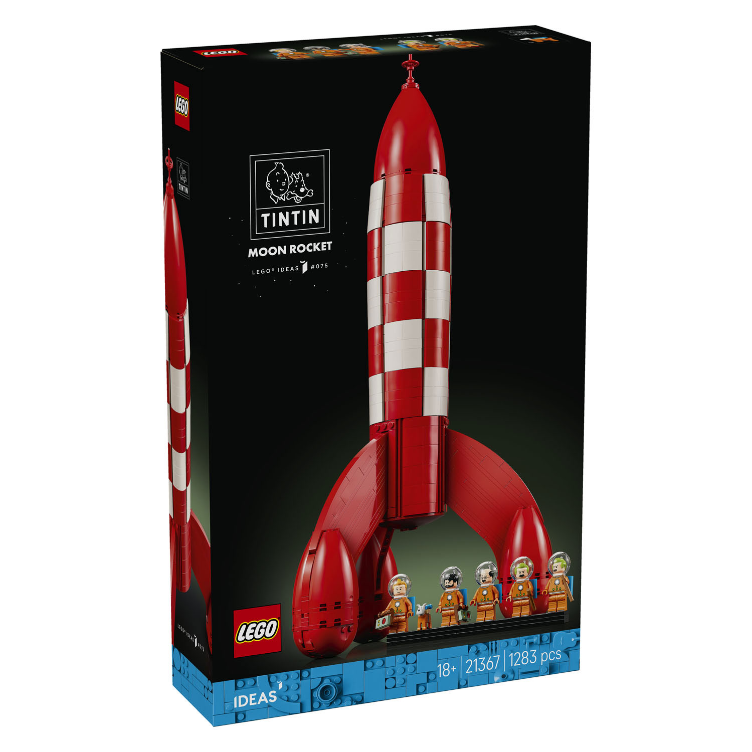 LEGO IDEAS 21367 Tintin Maanraket