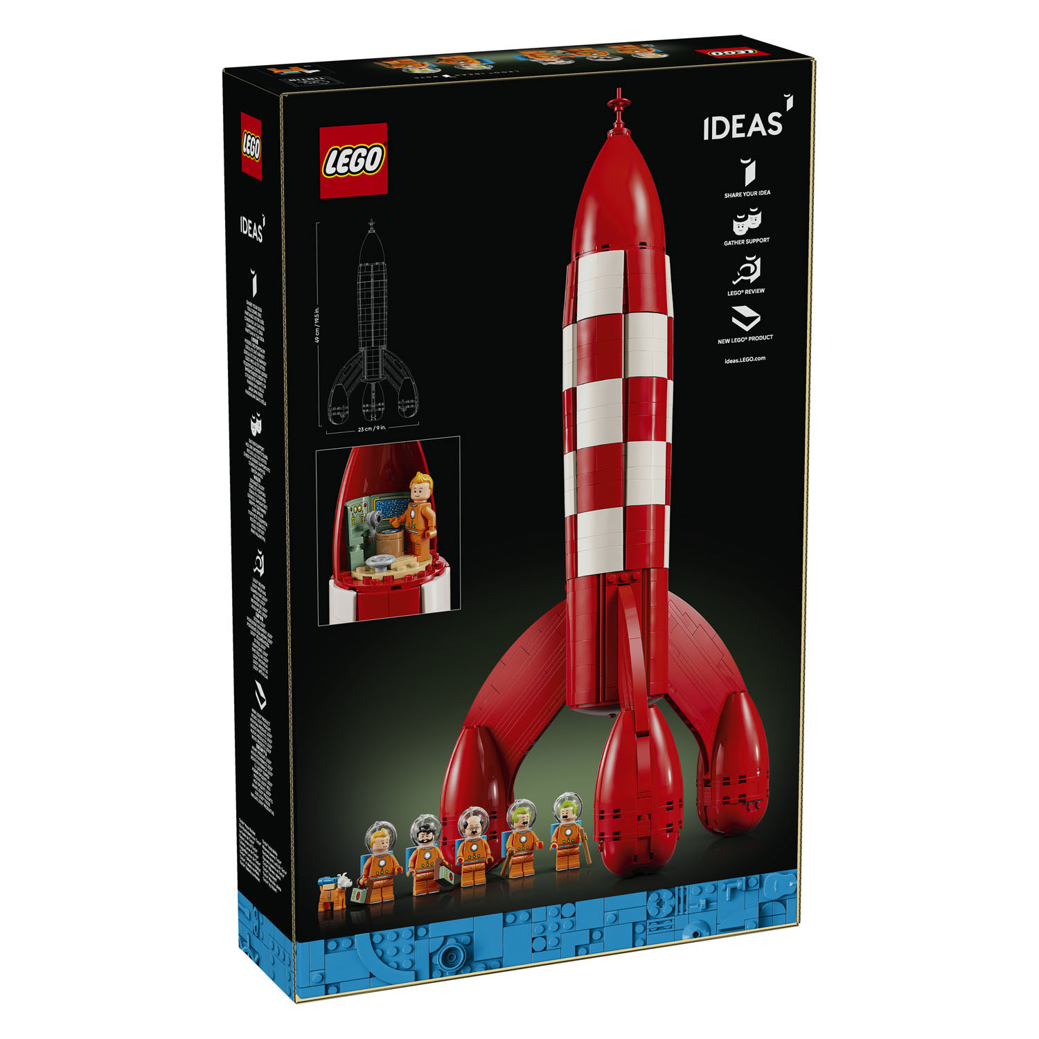 LEGO IDEAS 21367 Tintin Maanraket