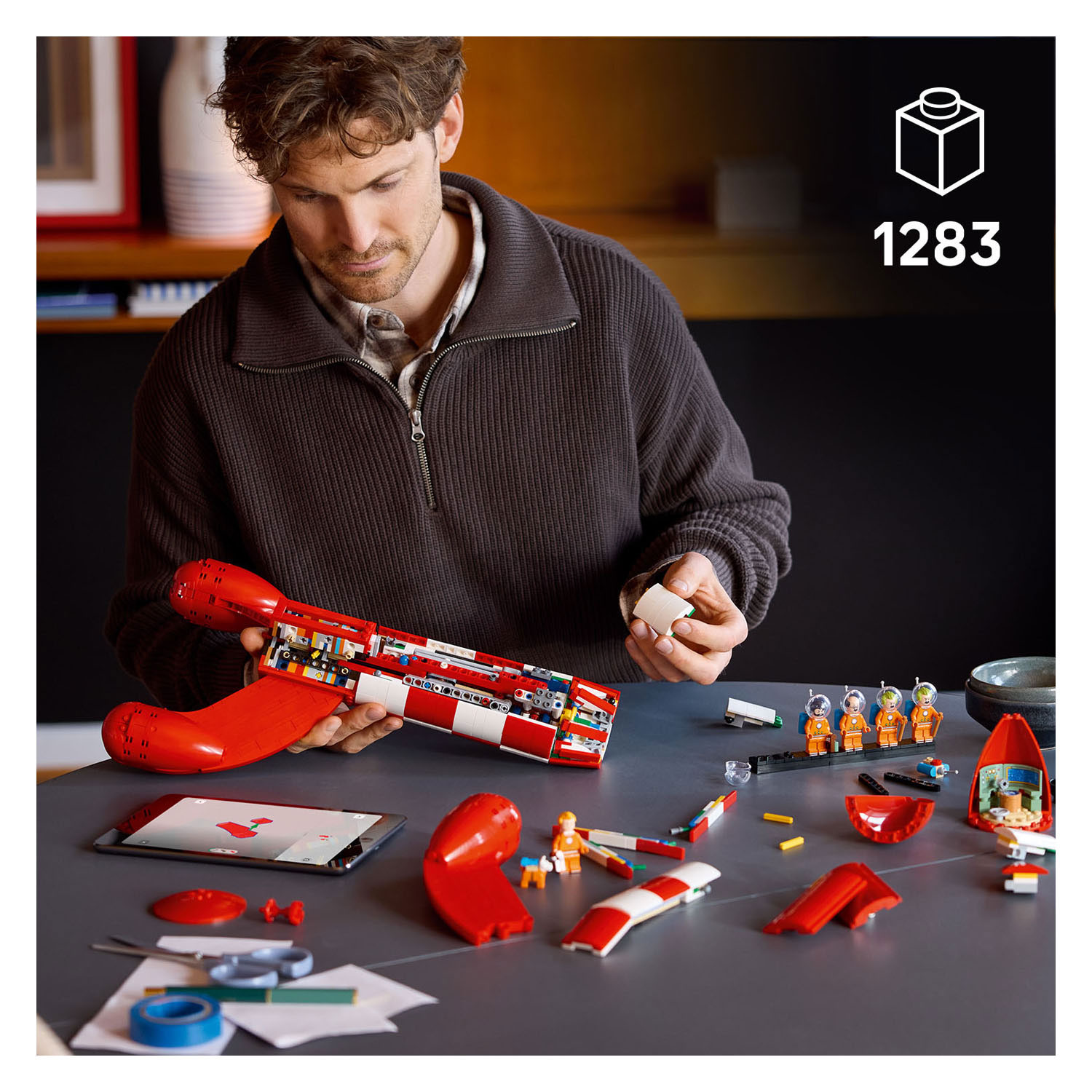 LEGO IDEAS 21367 Tintin Maanraket