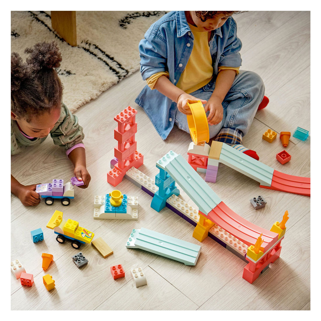 LEGO DUPLO 10478 Rampes créatives 3 en 1 avec véhicules