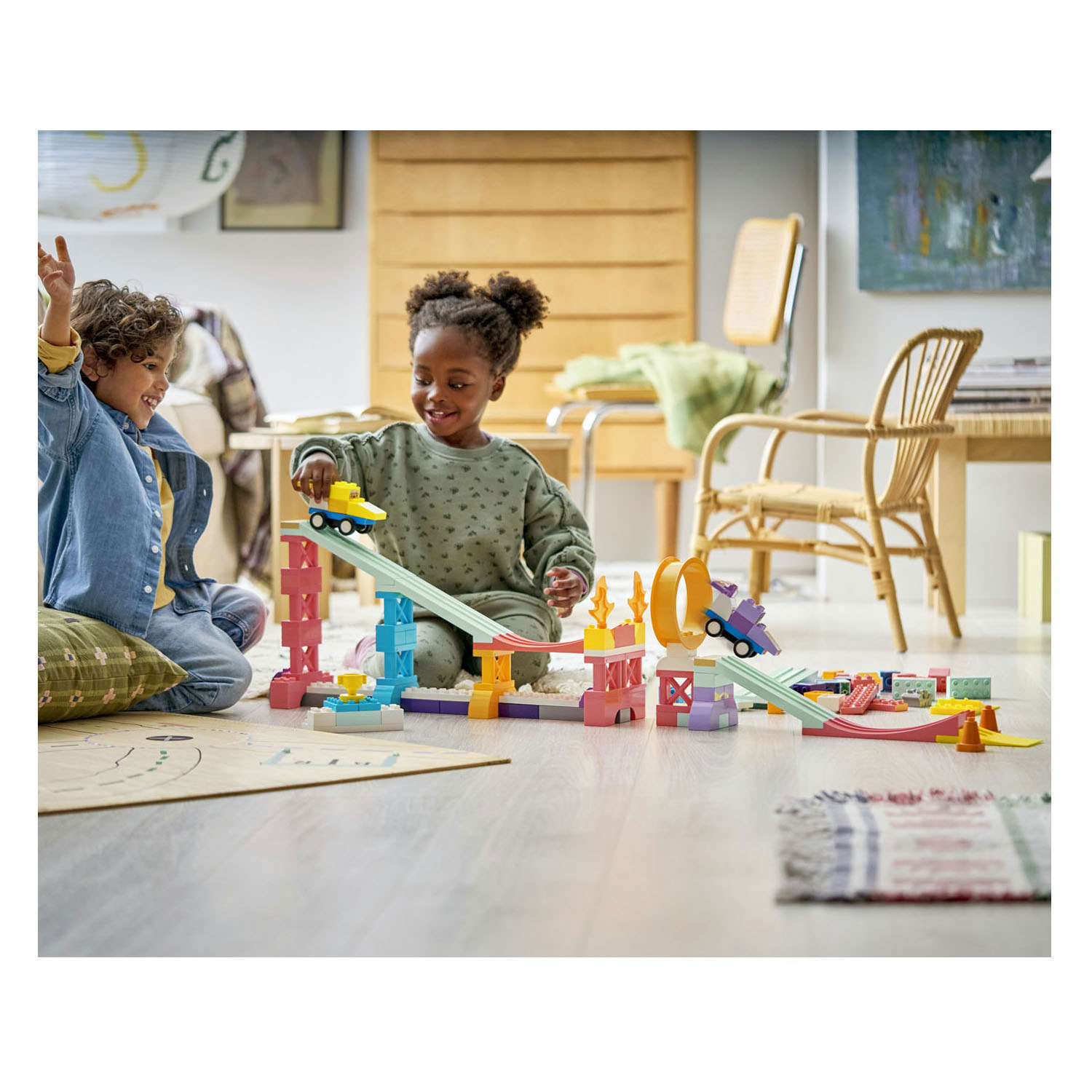 LEGO DUPLO 10478 Rampes créatives 3 en 1 avec véhicules