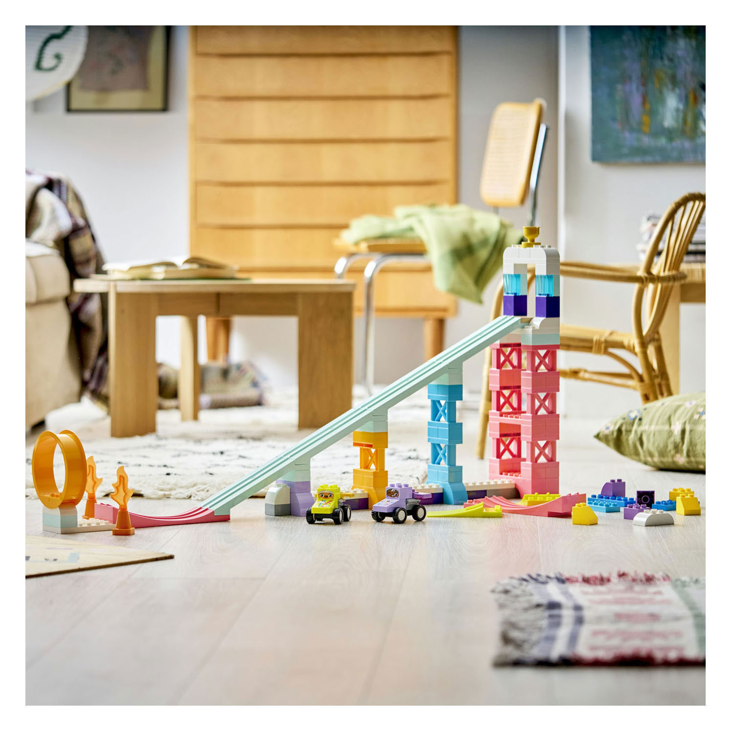 LEGO DUPLO 10478 Rampes créatives 3 en 1 avec véhicules