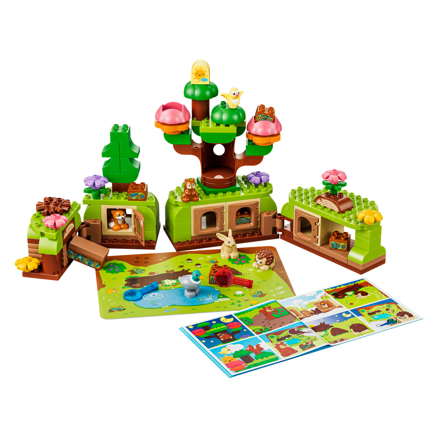 LEGO DUPLO 10480 Ontdekkingsbos met Wilde Dieren