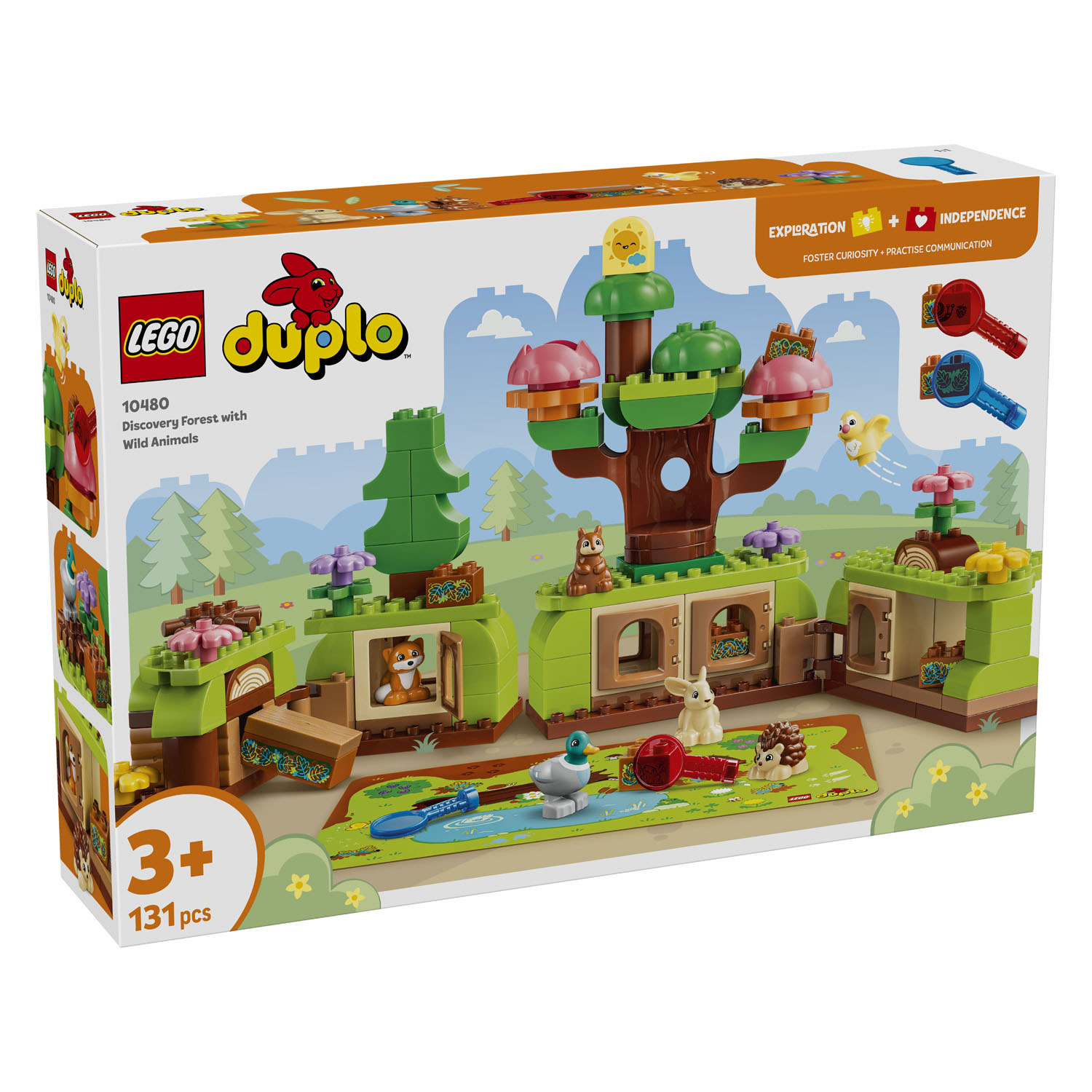 LEGO DUPLO 10480 Ontdekkingsbos met Wilde Dieren