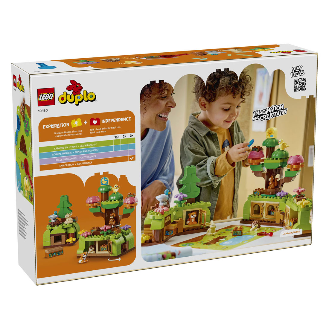 LEGO DUPLO 10480 Ontdekkingsbos met Wilde Dieren