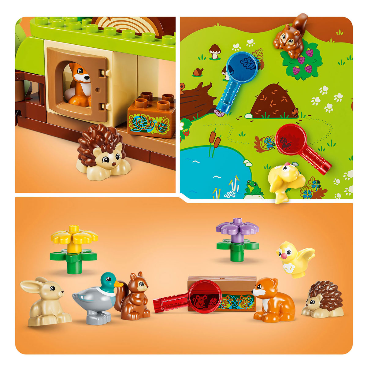 LEGO DUPLO 10480 Ontdekkingsbos met Wilde Dieren