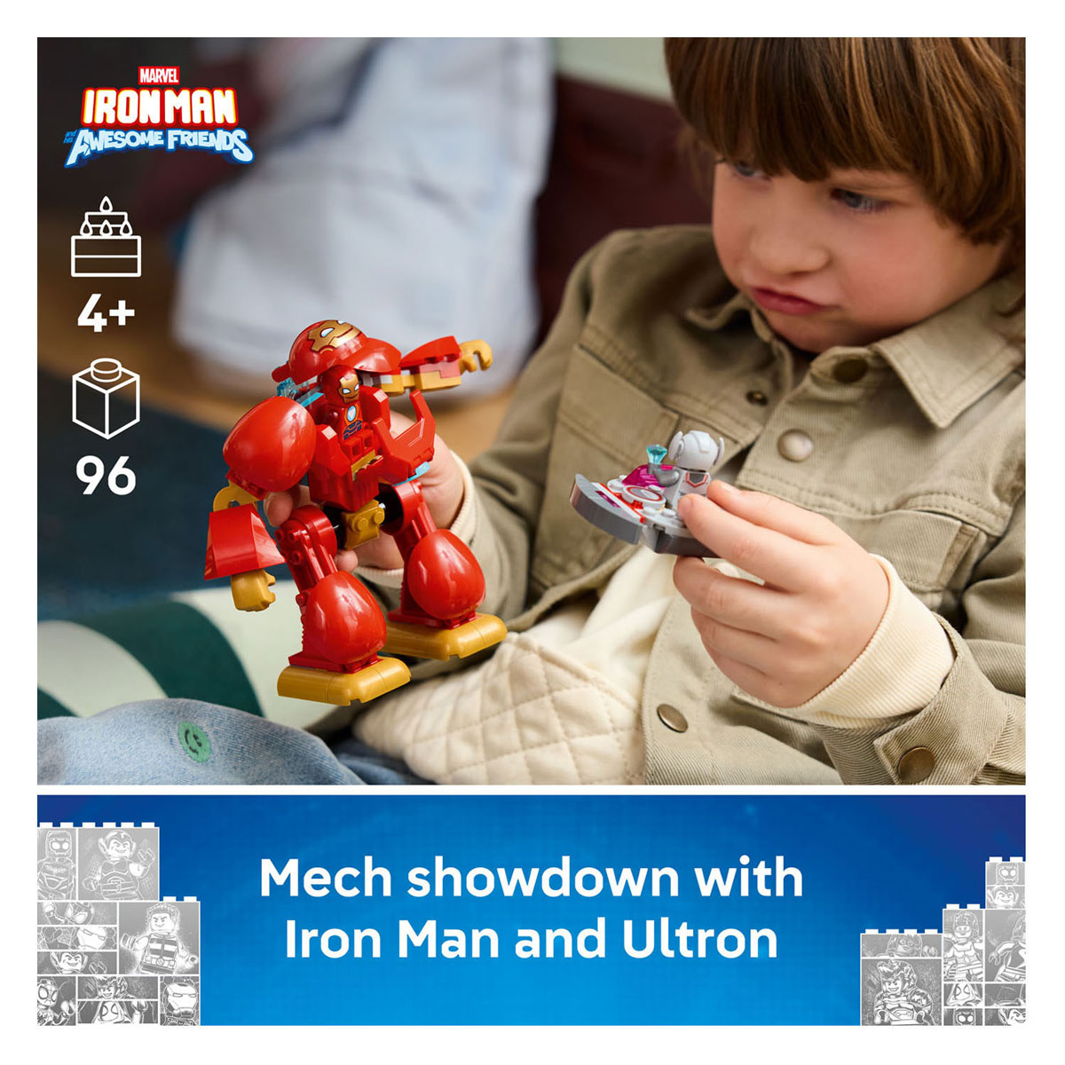 LEGO Marvel 11209 Ultron tegen Iron Man