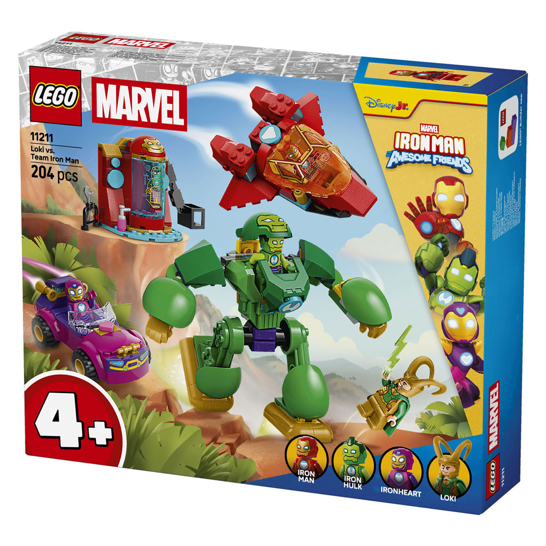 LEGO Marvel 11211 Loki tegen Team Iron Man