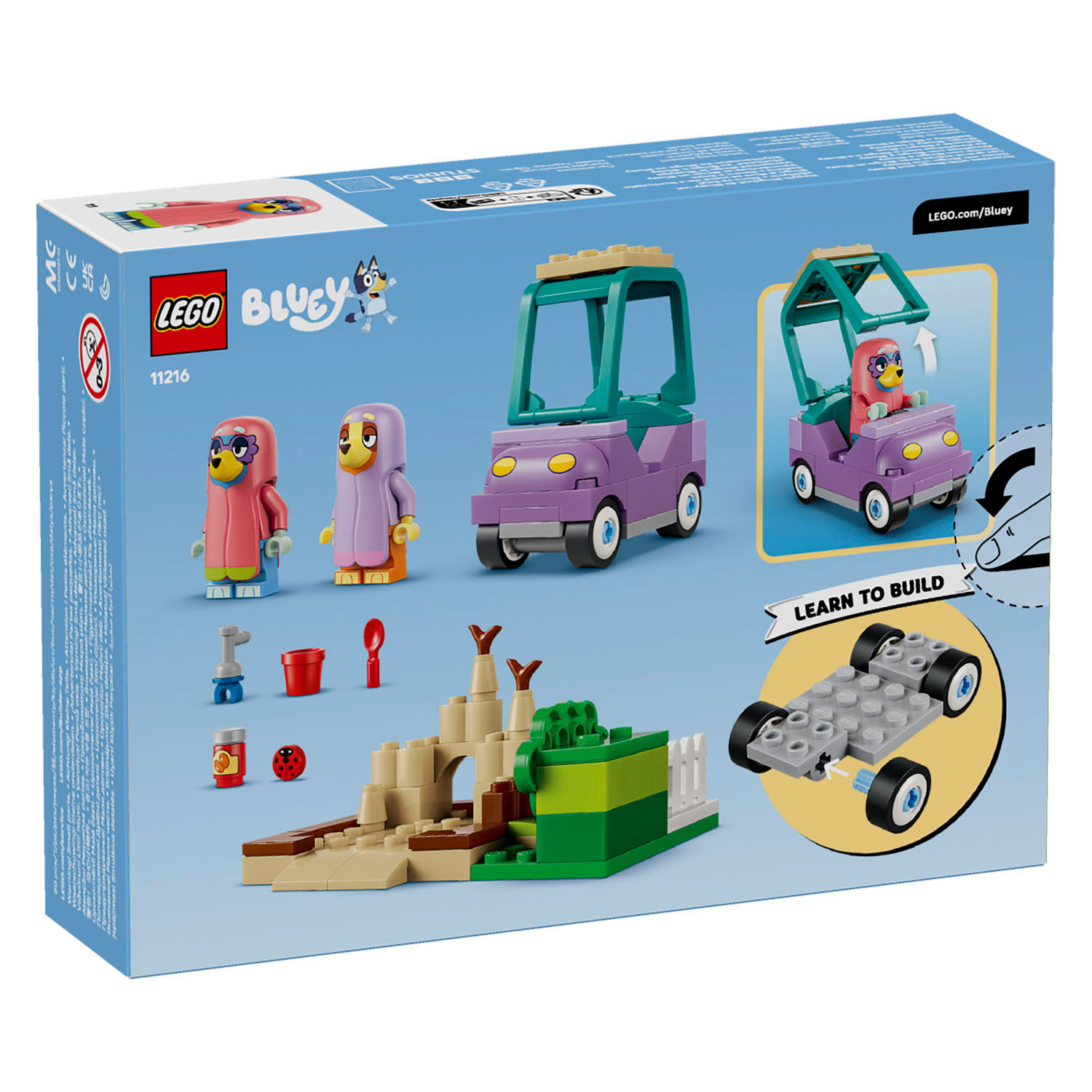 LEGO Bluey 11216 Oma's met Bingo en Bluey