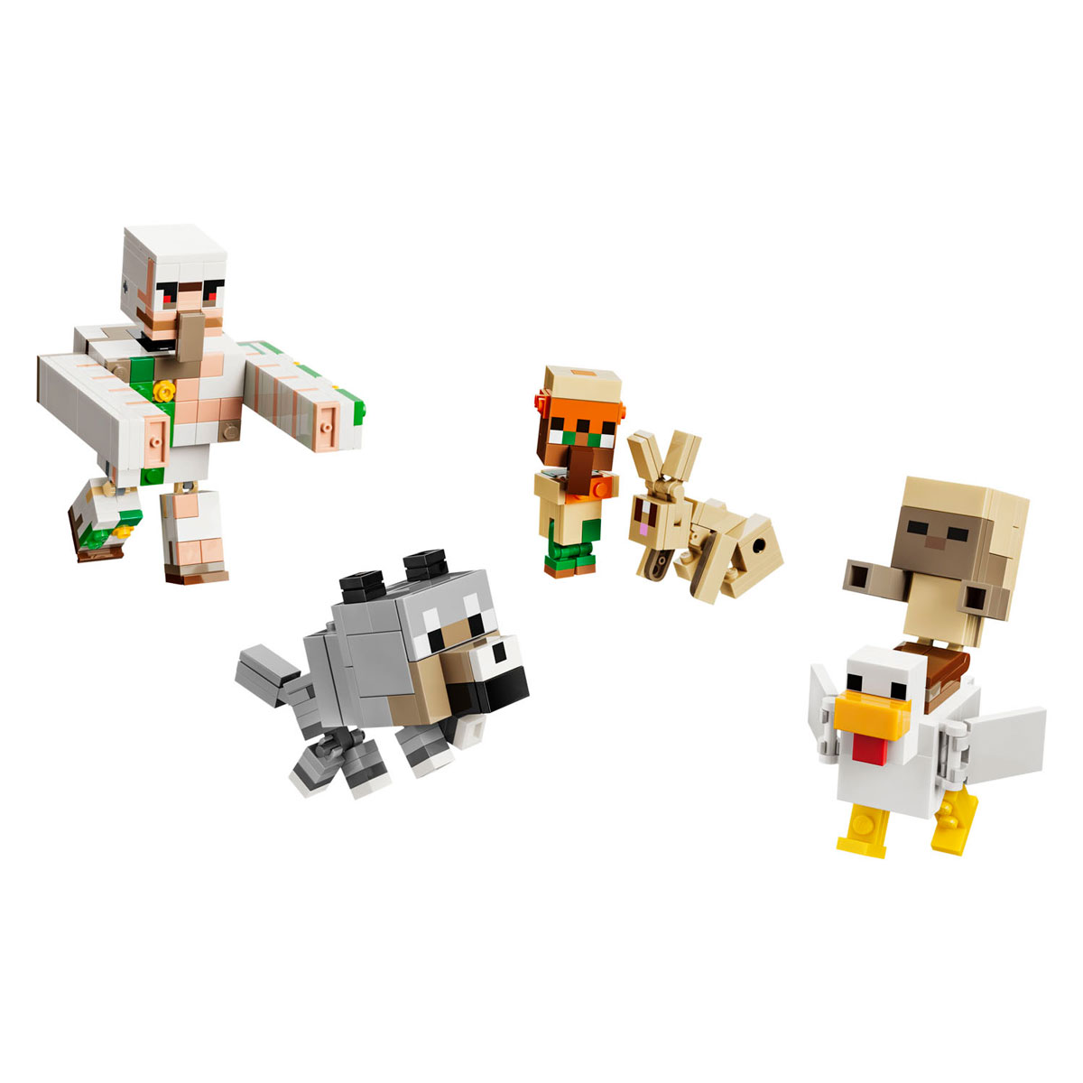 LEGO Minecraft 21592 Kipberijder Woestijnaanval