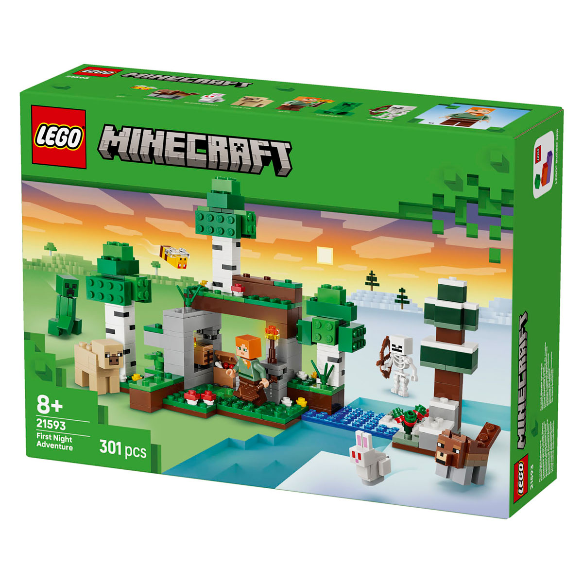 LEGO Minecraft 21593 Eerste Nacht-Avontuur