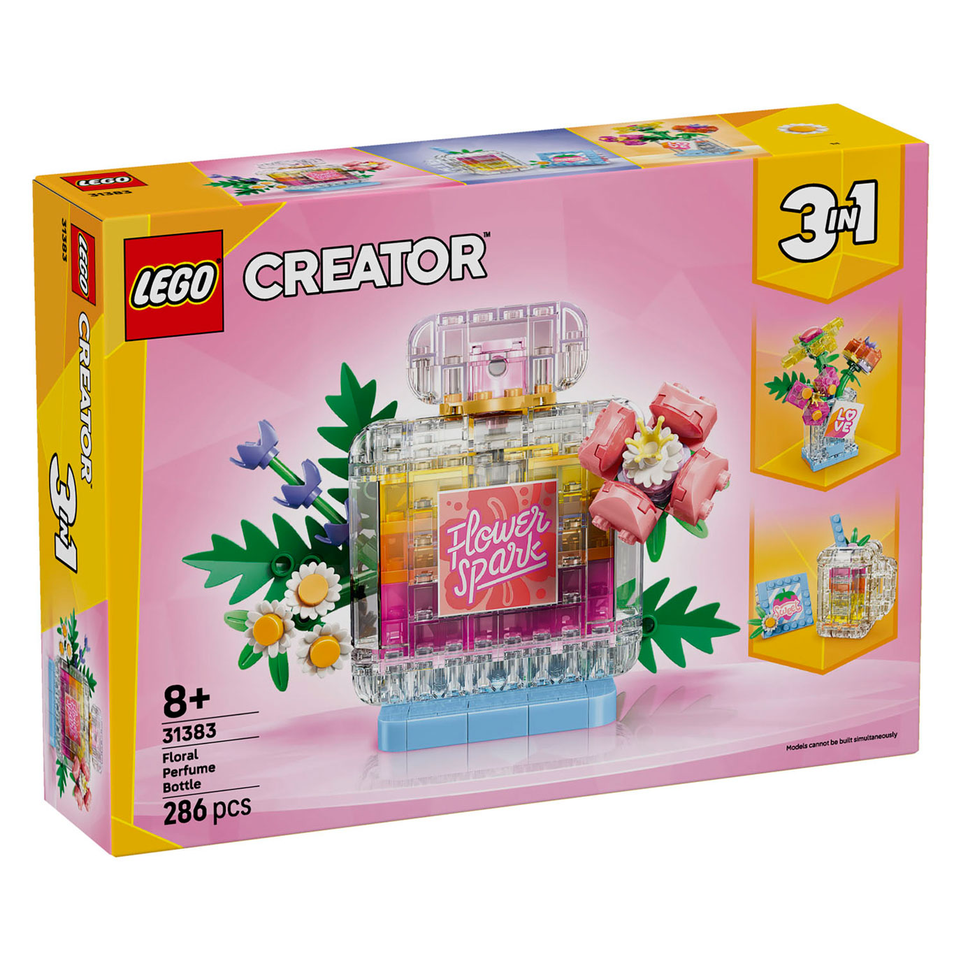 LEGO Creator 31383 Parfumfles met Bloemen
