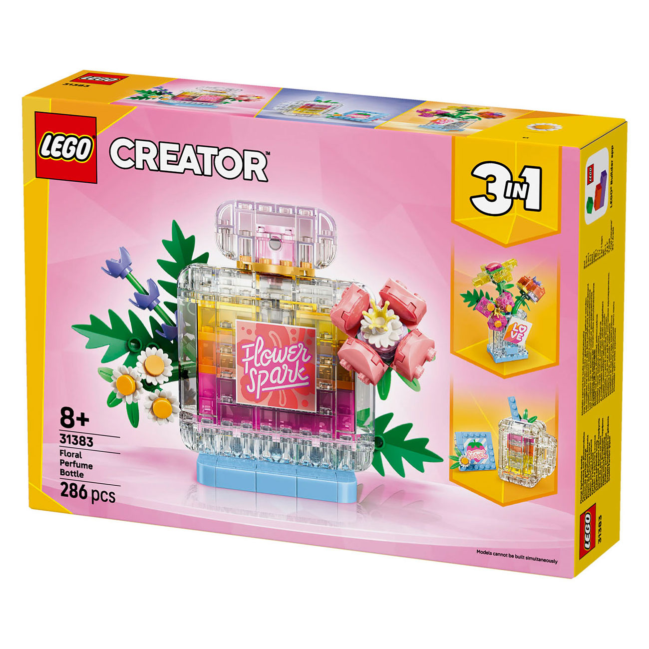 LEGO Creator 31383 Parfumfles met Bloemen