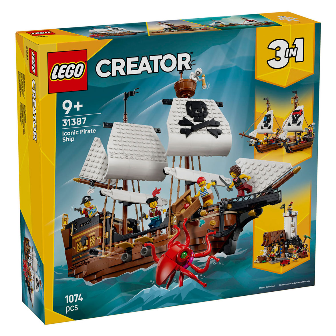 LEGO Craetor 31387 Klassiek Piratenschip
