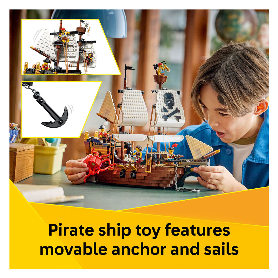 LEGO Craetor 31387 Klassiek Piratenschip