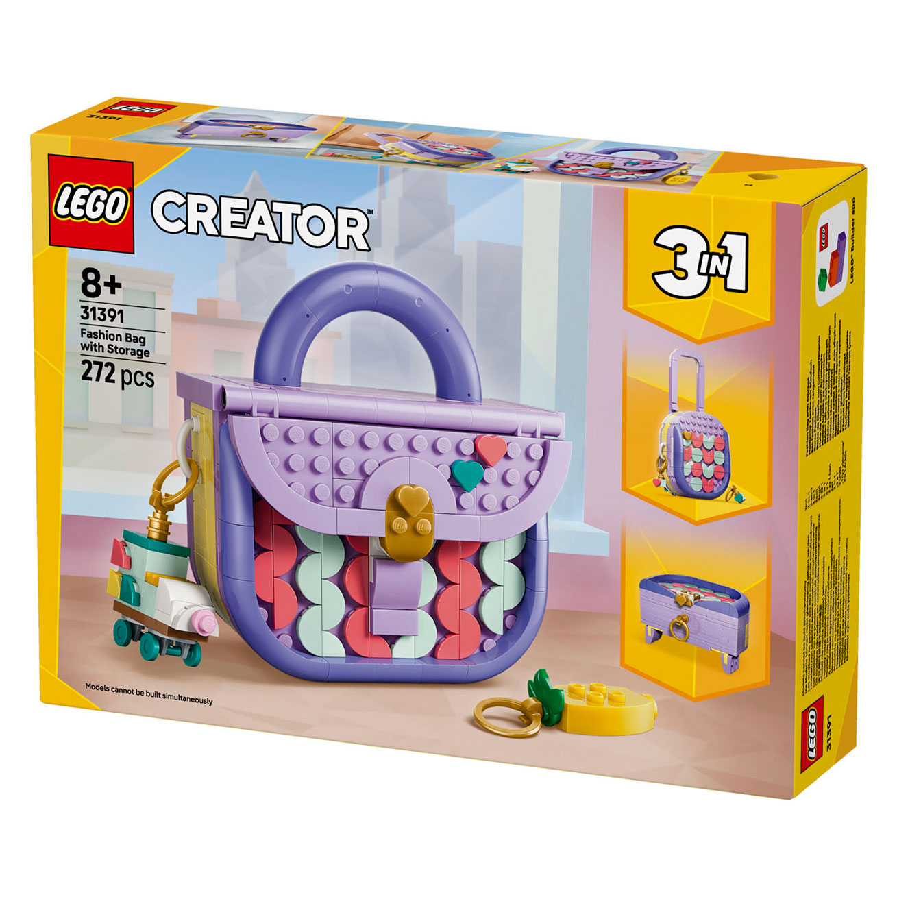 LEGO Creator 31391 Stijlvolle Tas met Opbergruimte