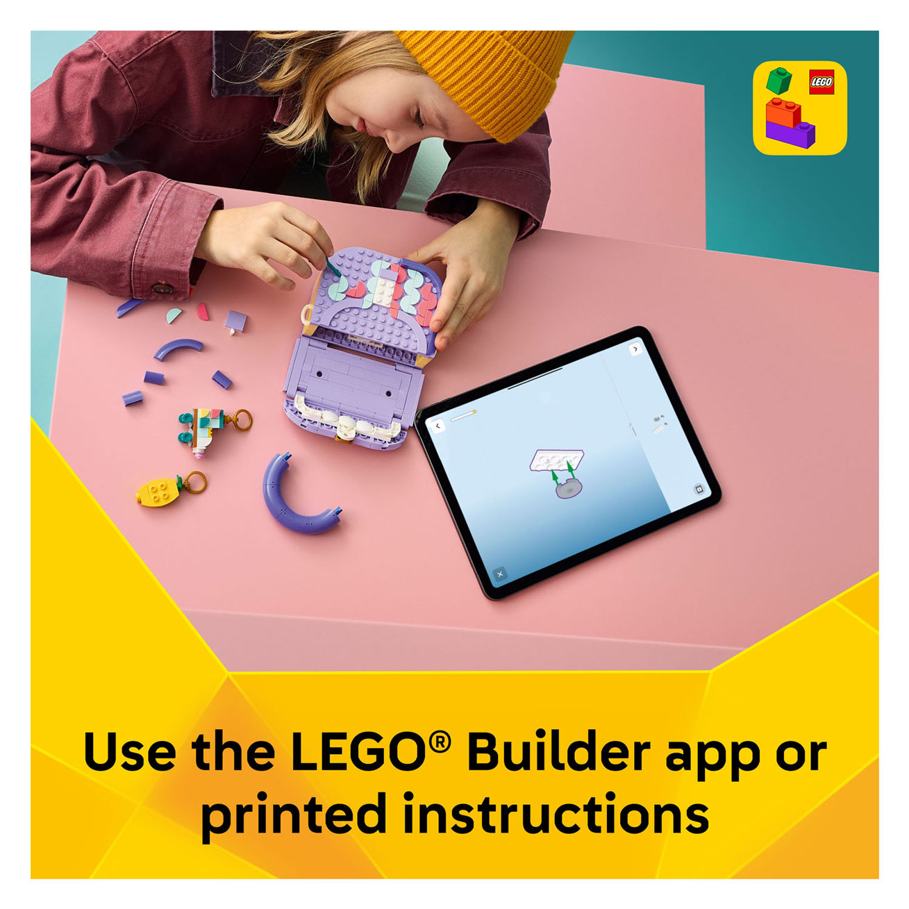 LEGO Creator 31391 Stijlvolle Tas met Opbergruimte