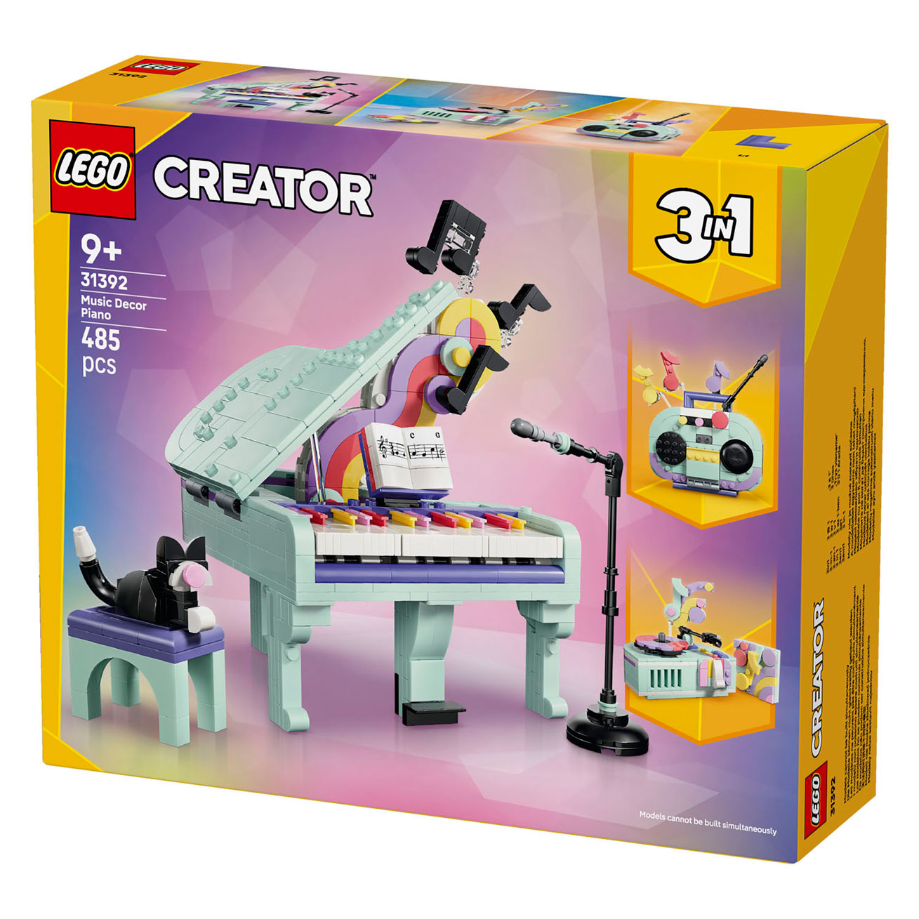 LEGO Creator 31392 Piano met Kat