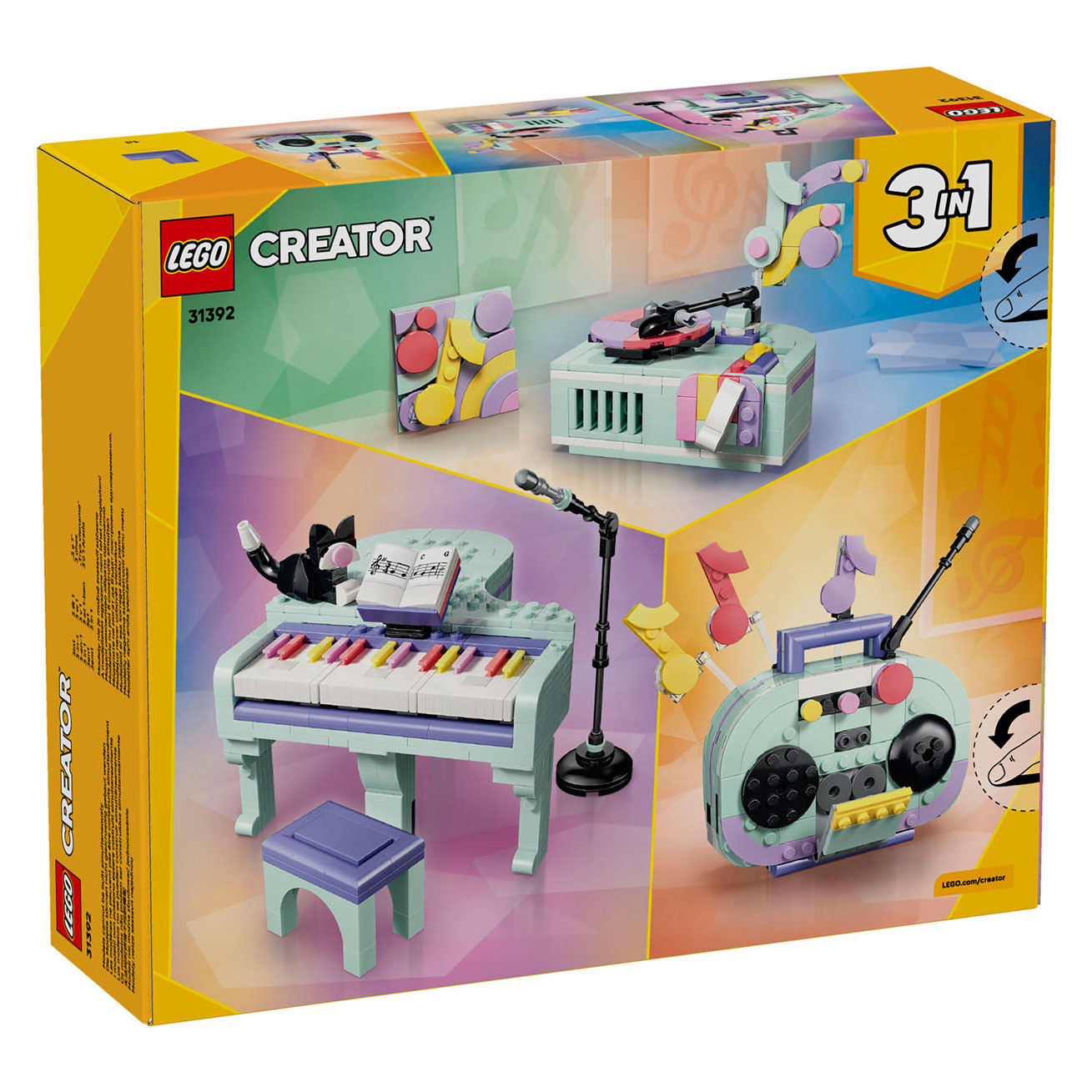 LEGO Creator 31392 Piano met Kat