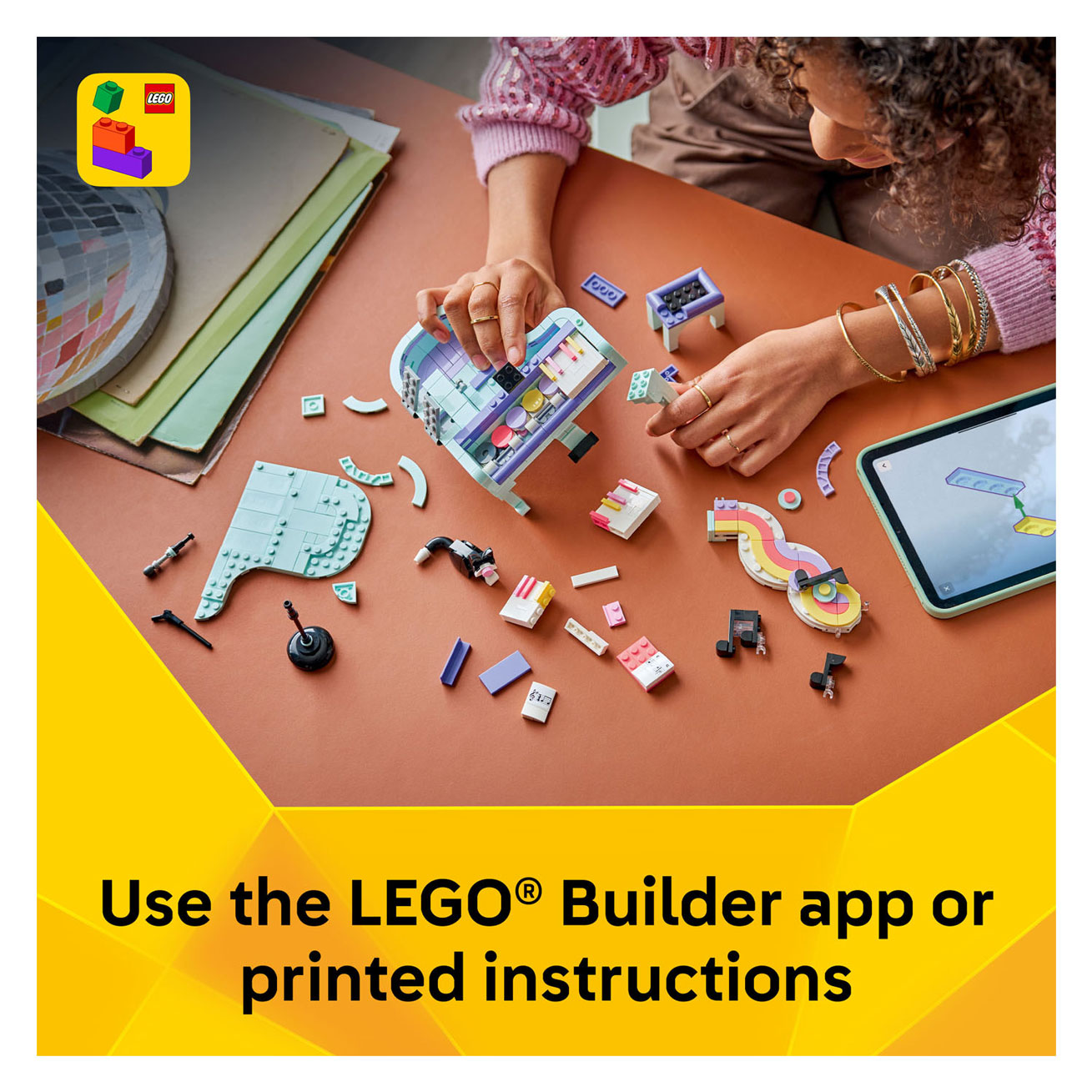 LEGO Creator 31392 Piano met Kat