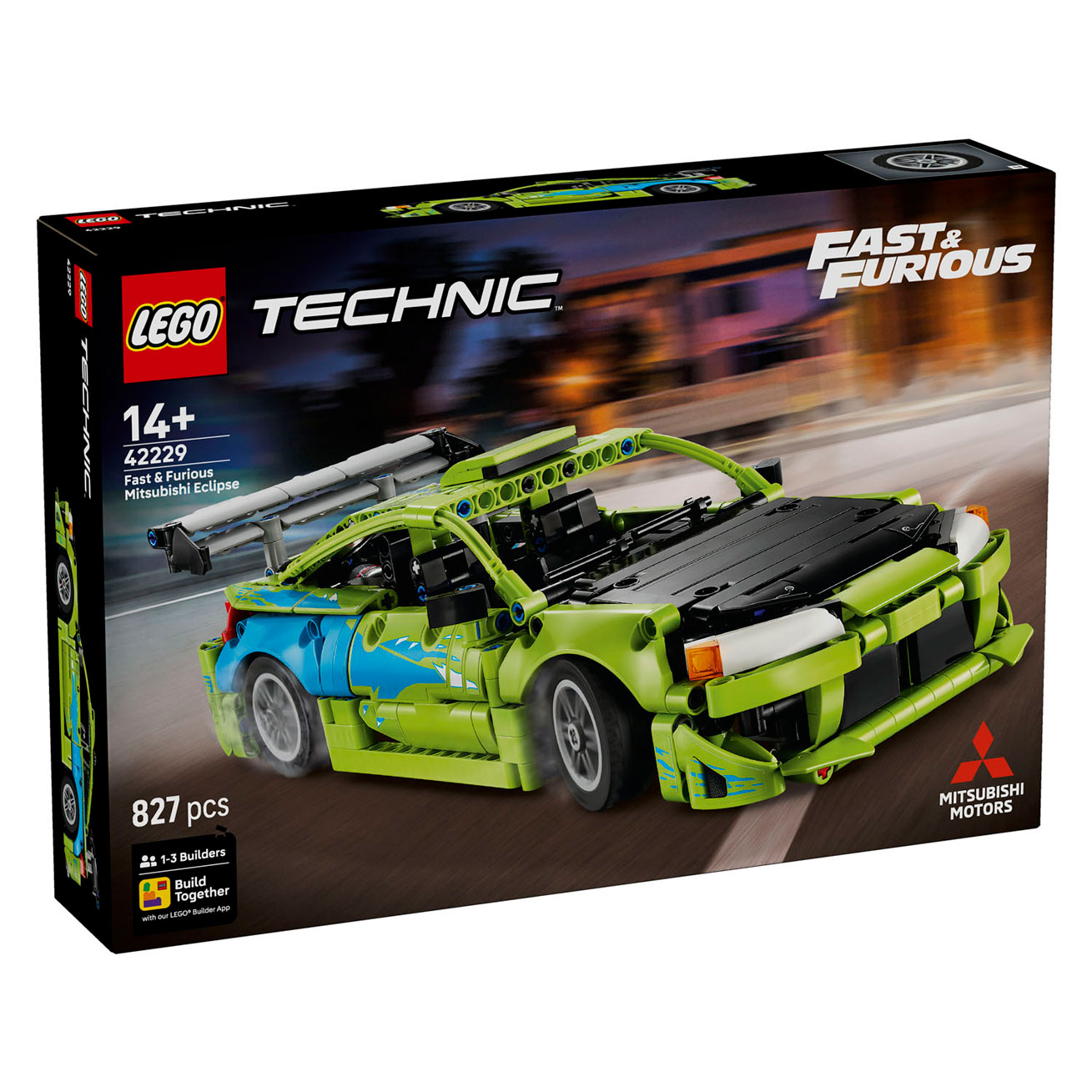 LEGO Technic 42229 Fast and Furious Mitsubishi Eclipse Auto