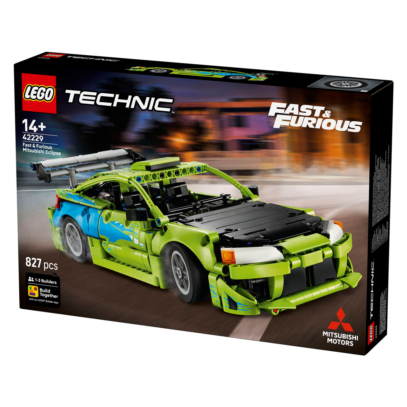 LEGO Technic 42229 Fast and Furious Mitsubishi Eclipse Auto