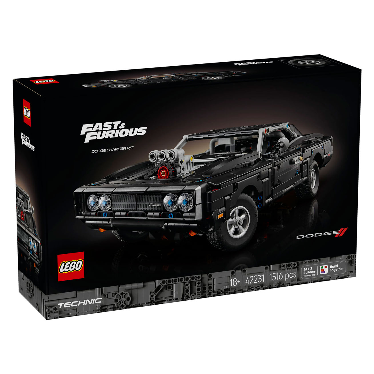 LEGO Technic 42231 Fast and Furious Dodge Charger R/T Auto