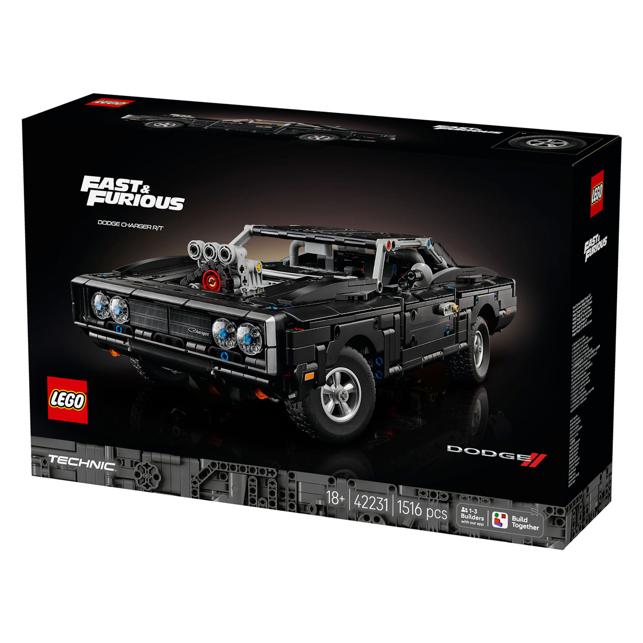 LEGO Technic 42231 Fast and Furious Dodge Charger R/T Auto