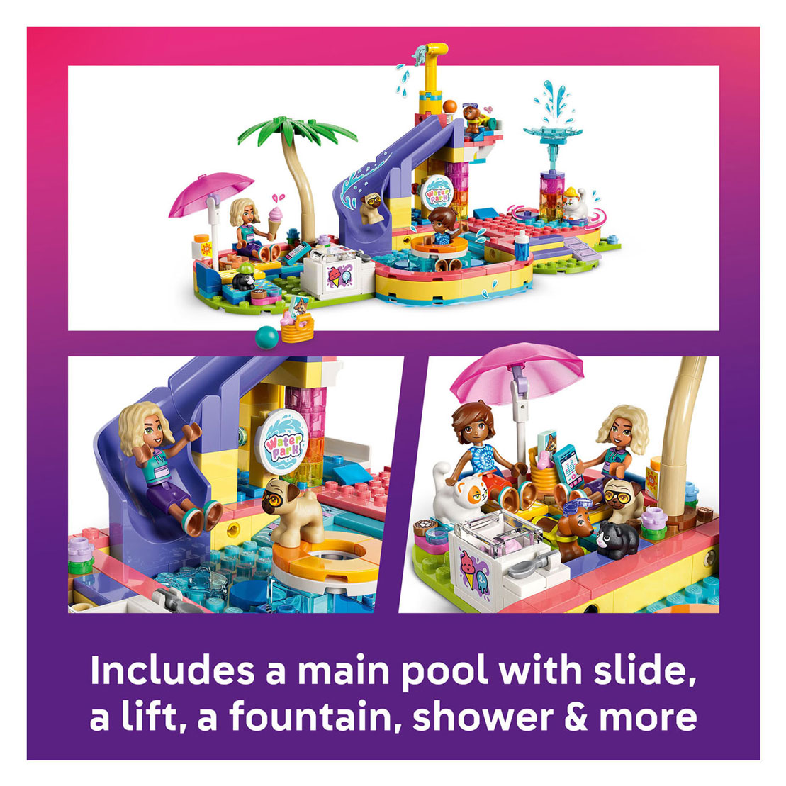 LEGO Friends 42676 Leuke Dag in het Waterpark