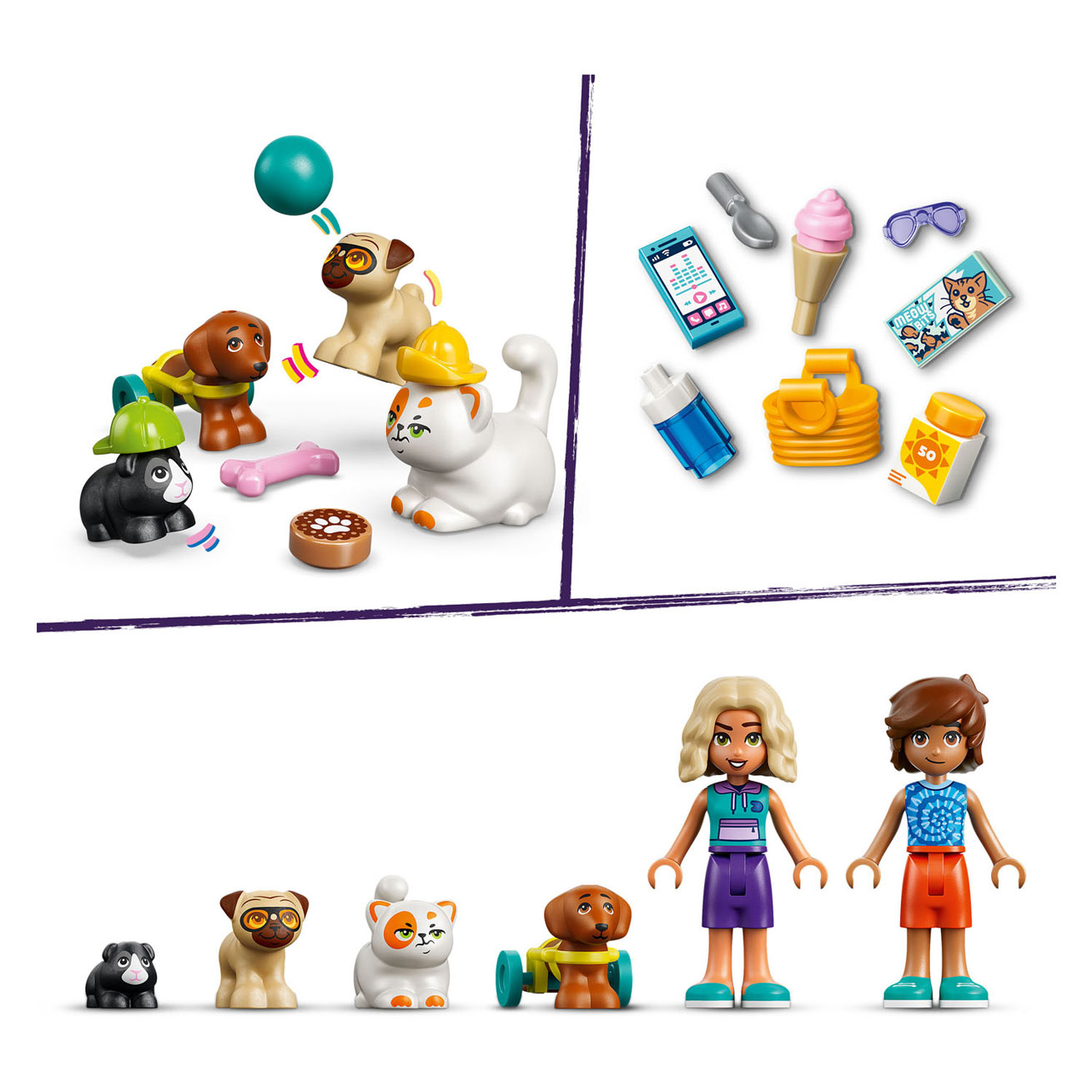 LEGO Friends 42676 Leuke Dag in het Waterpark