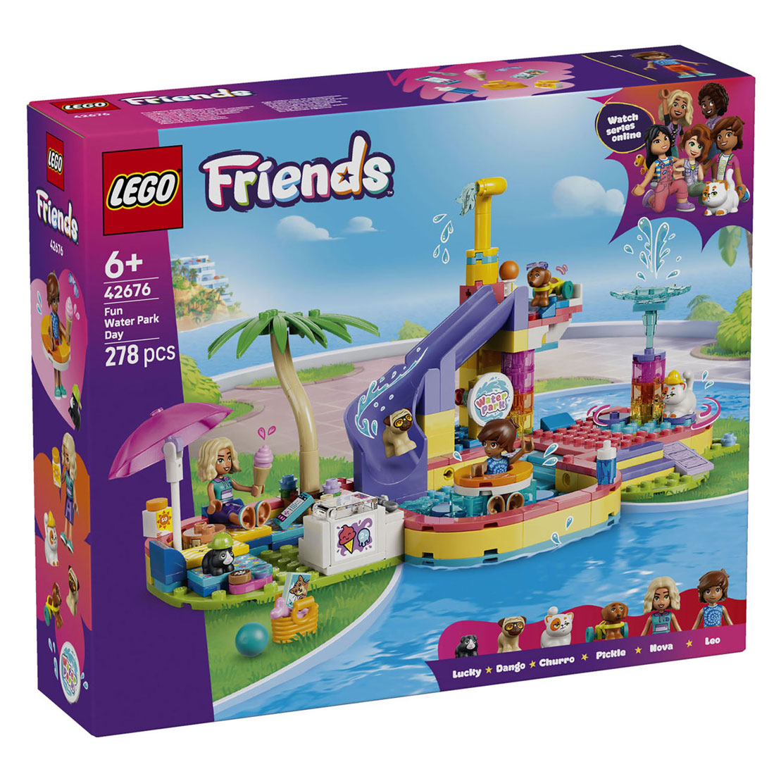 LEGO Friends 42676 Leuke Dag in het Waterpark