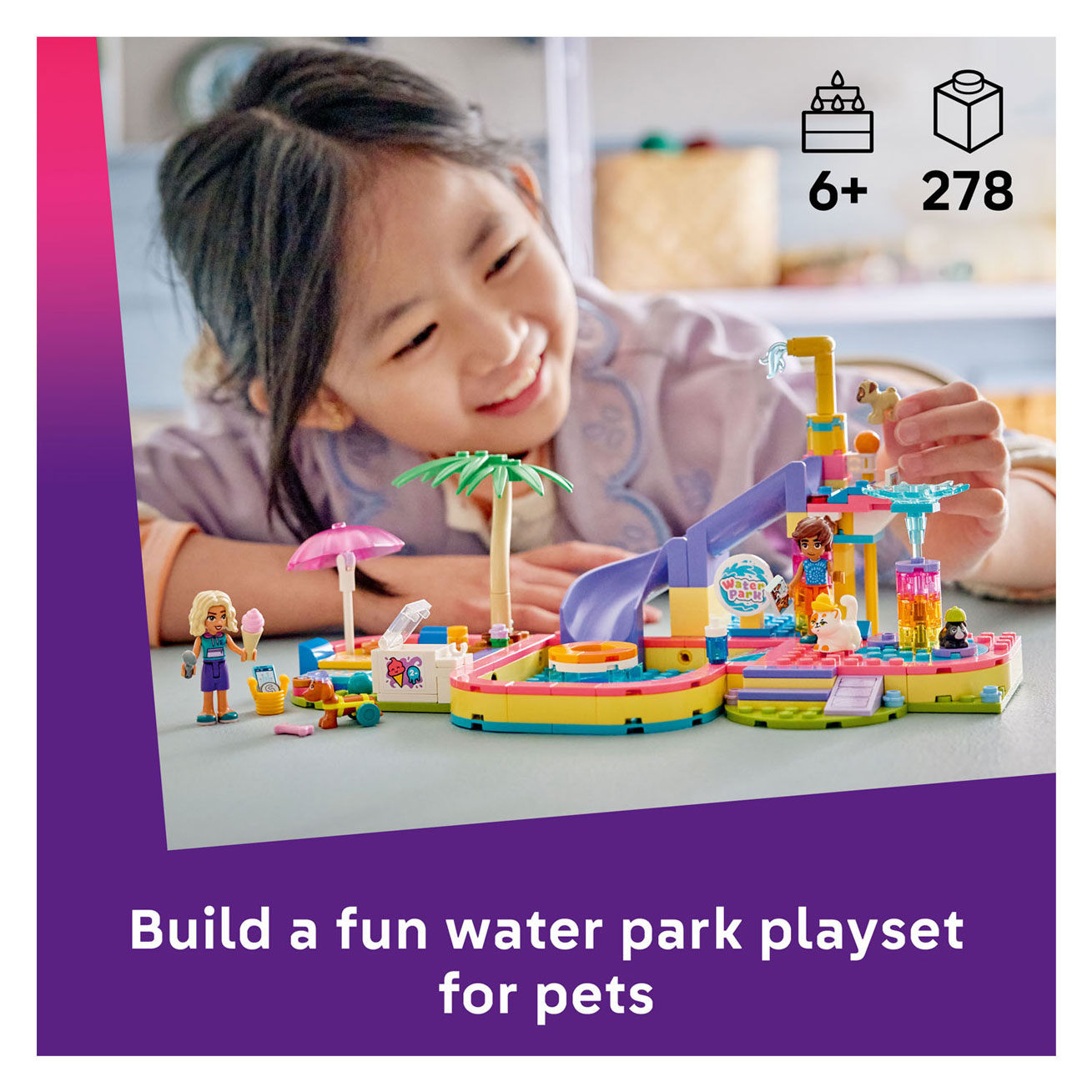 LEGO Friends 42676 Leuke Dag in het Waterpark