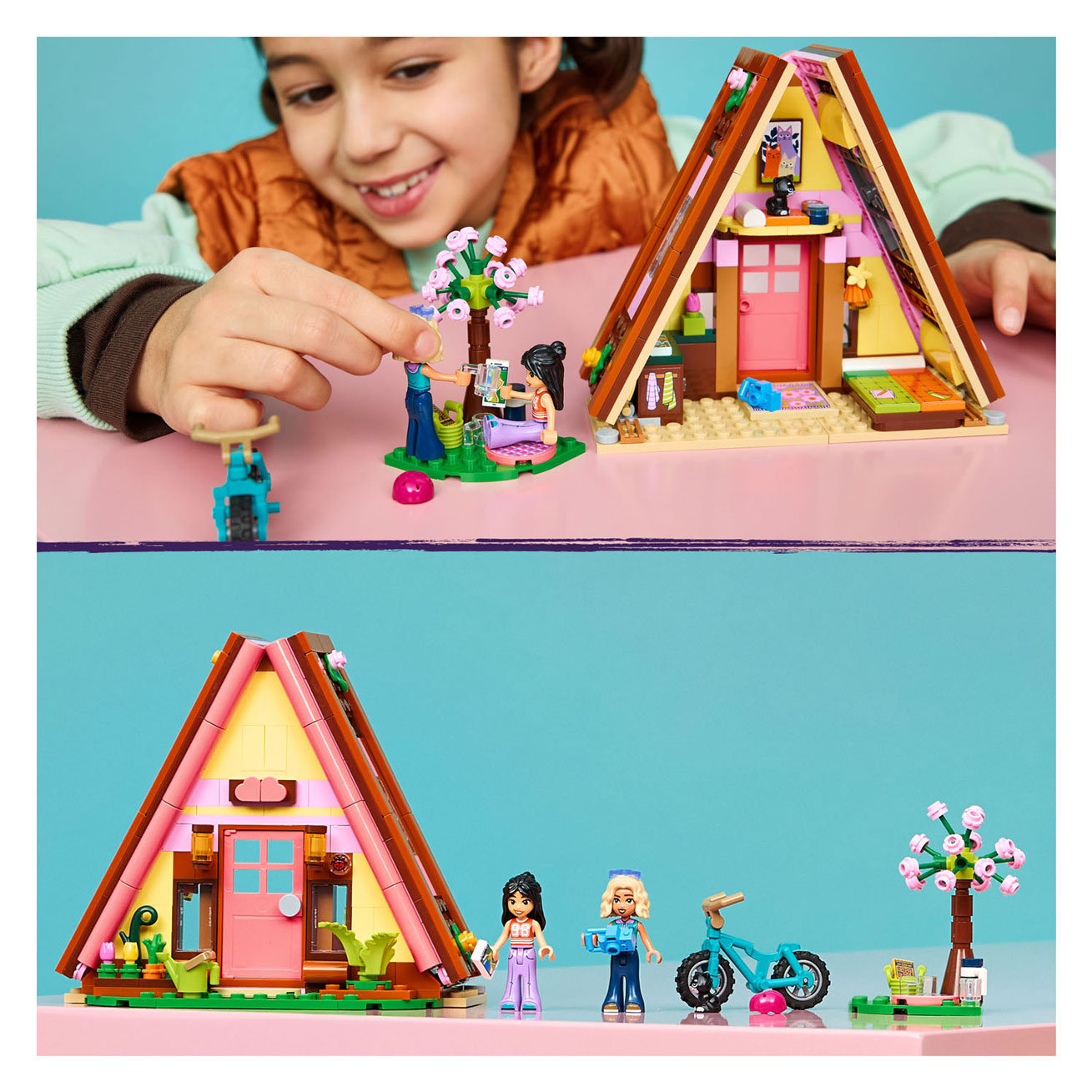 LEGO Friends 42682 Glampinghut in de Natuur