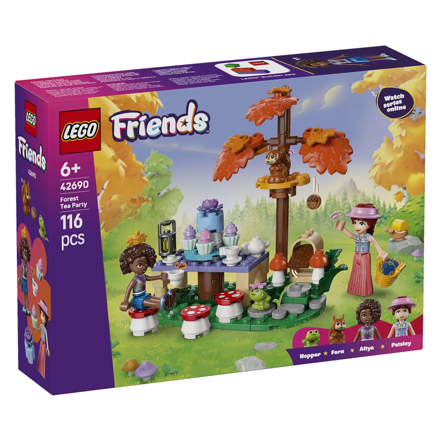 LEGO Friends 42690 Theekransje in het Bos