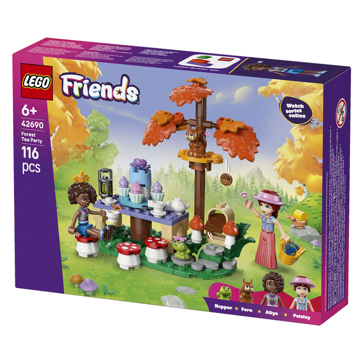 LEGO Friends 42690 Theekransje in het Bos