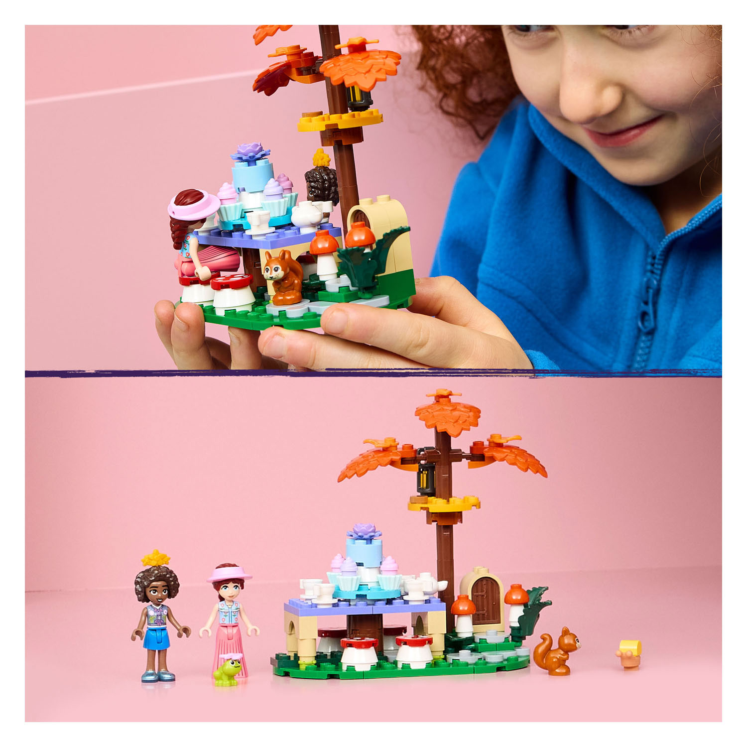 LEGO Friends 42690 Theekransje in het Bos
