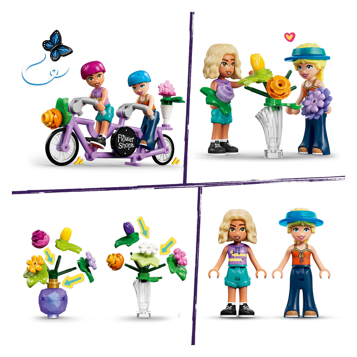 LEGO Friends 42693 Creatieve Bloemenwinkel