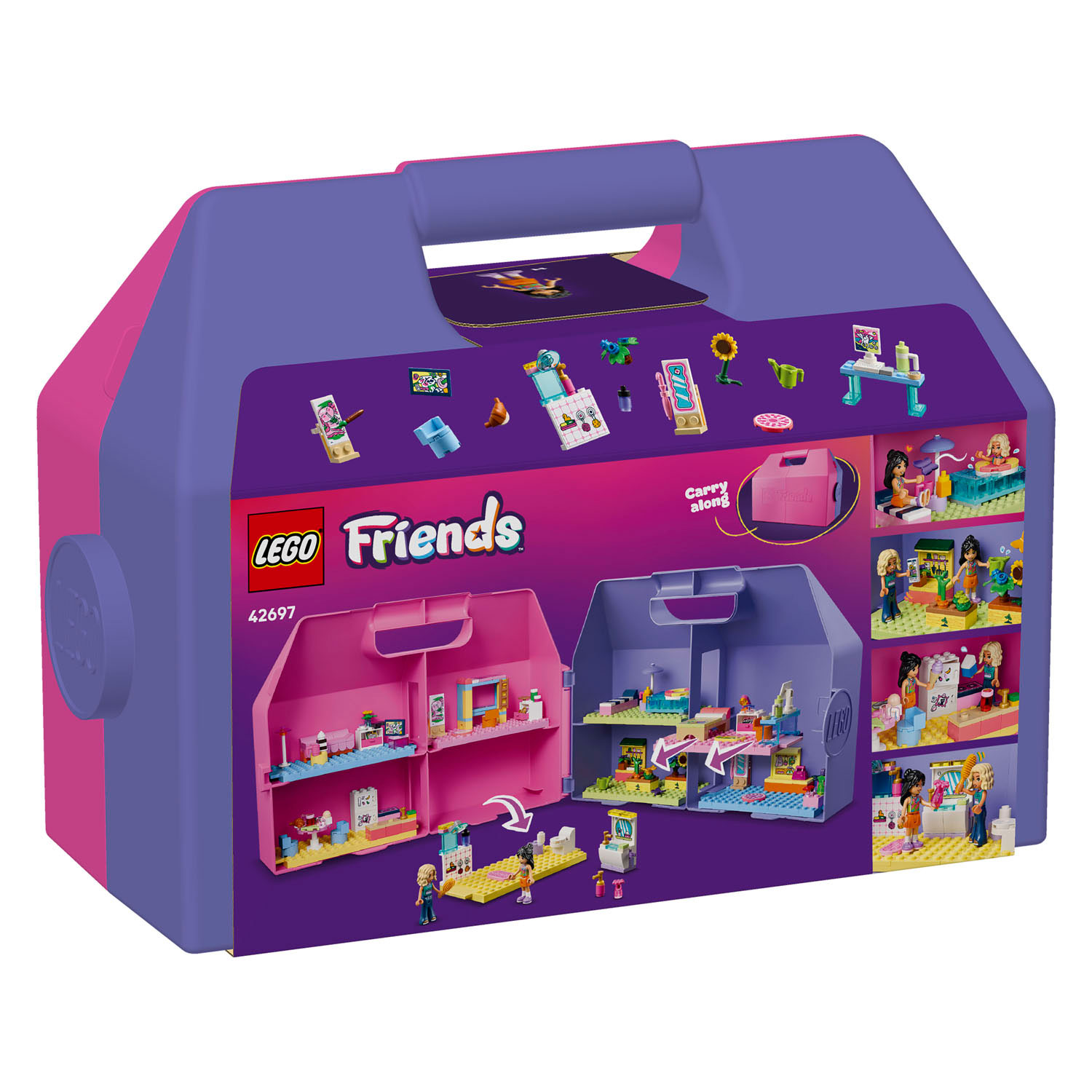 LEGO Friends 42697 Creatieve Poppenhuiskoffer
