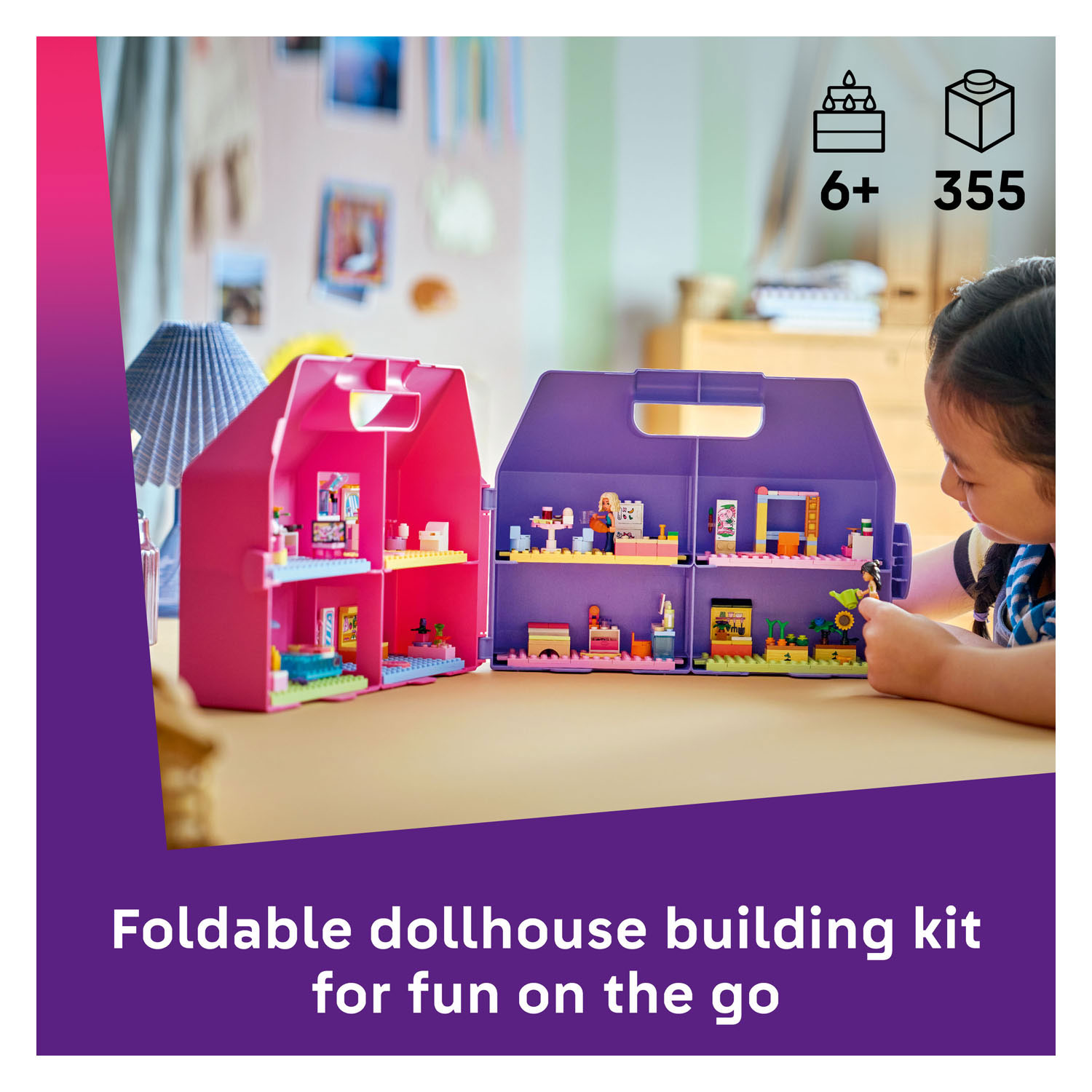 LEGO Friends 42697 Creatieve Poppenhuiskoffer