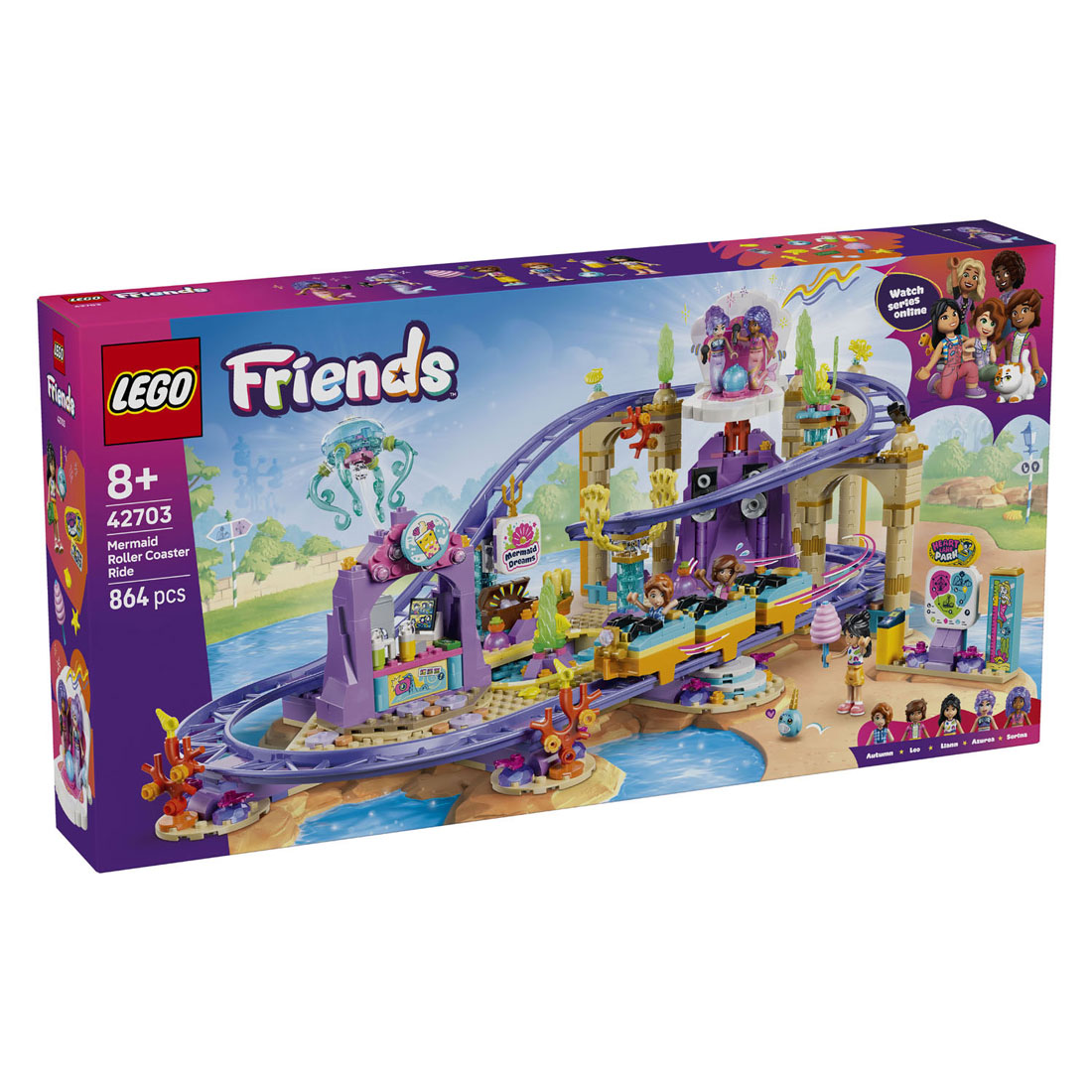 LEGO Friends 42703 Zeemeerminnenachtbaan