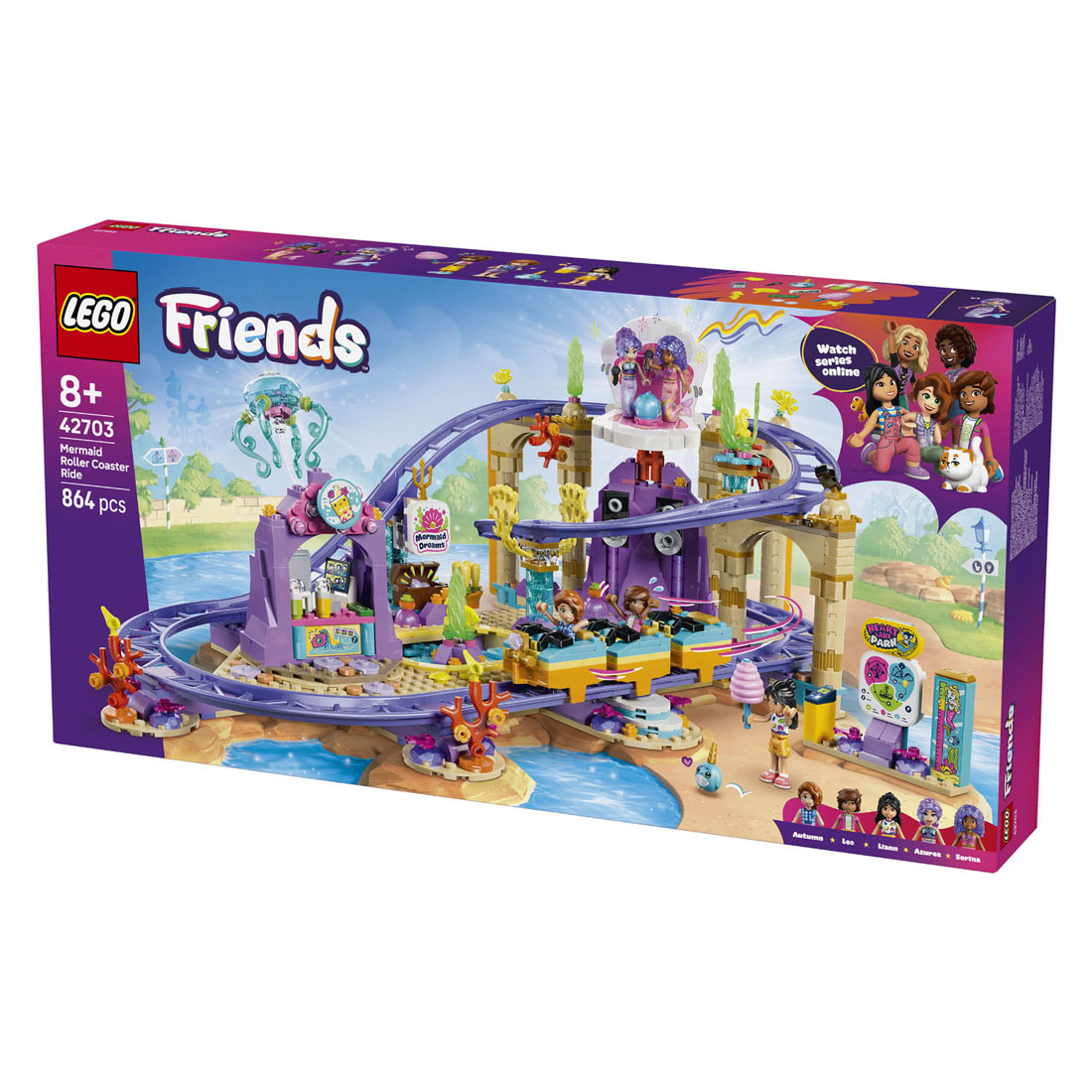 LEGO Friends 42703 Zeemeerminnenachtbaan
