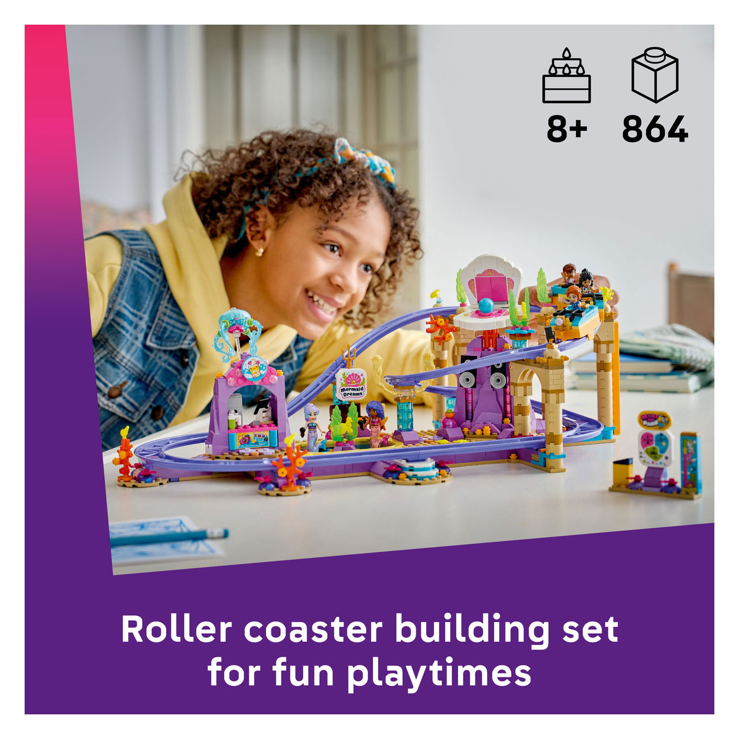 LEGO Friends 42703 Zeemeerminnenachtbaan